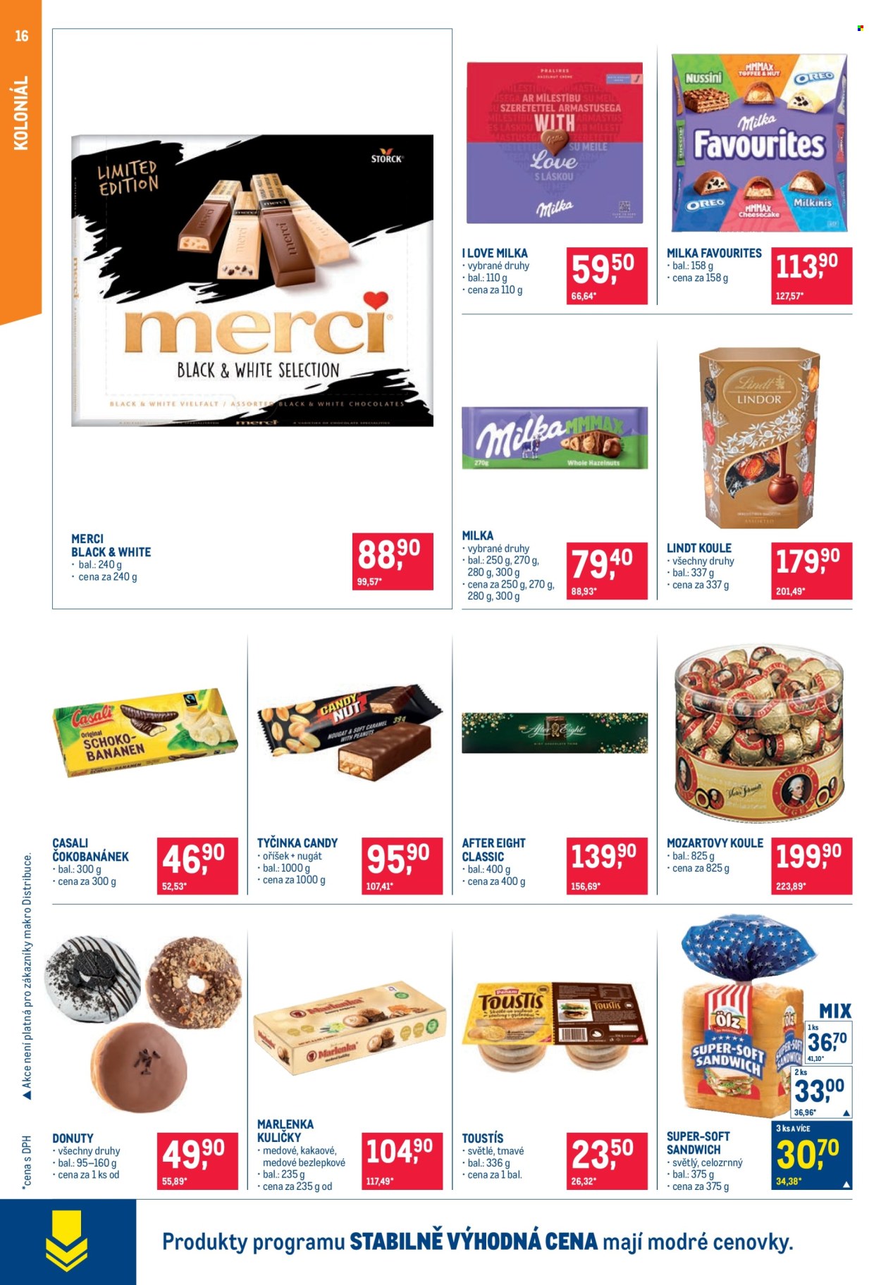 Leták MAKRO - 30.7.2025 - 12.8.2025. Strana 16
