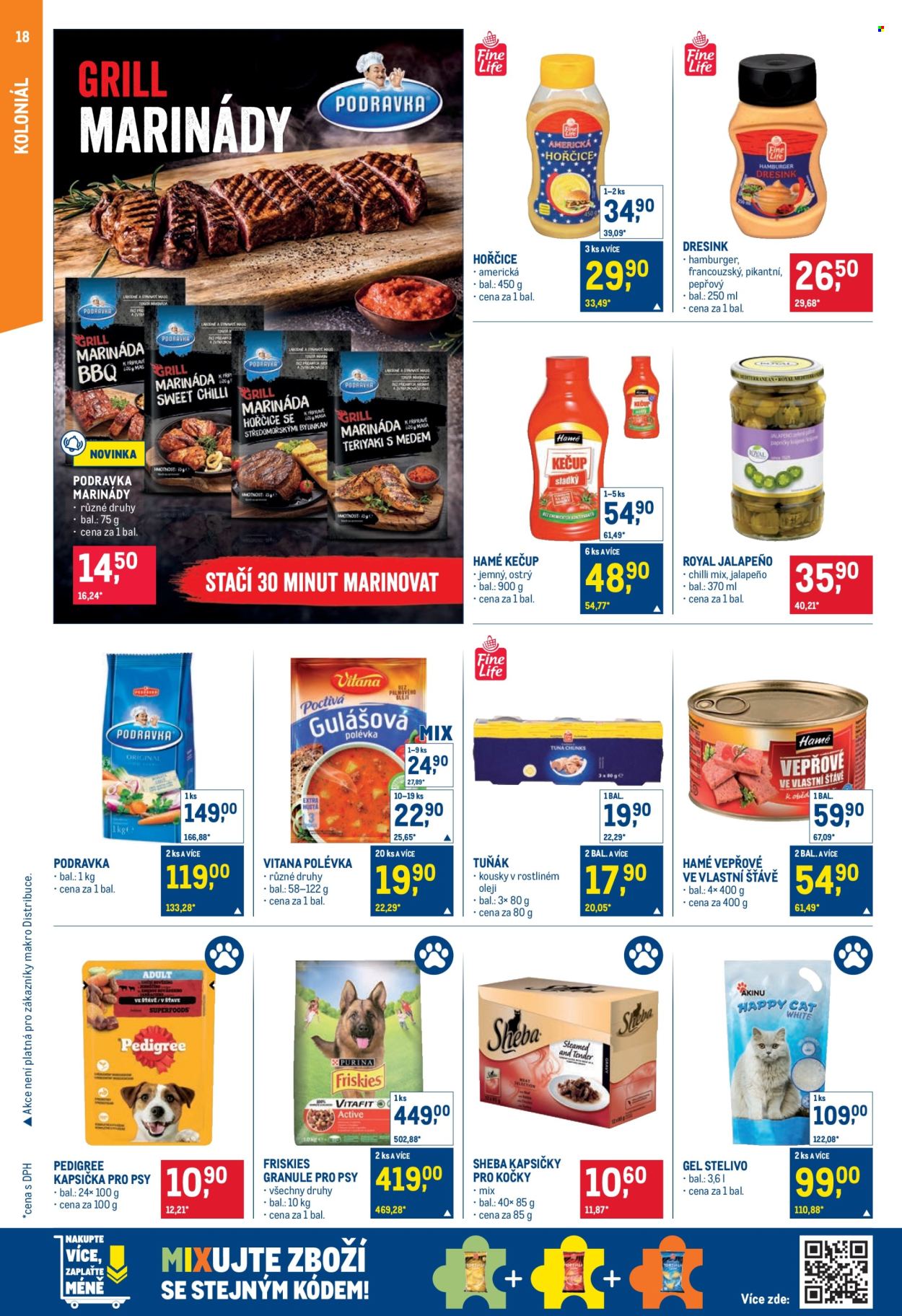 Leták MAKRO - 30.7.2025 - 12.8.2025. Strana 18