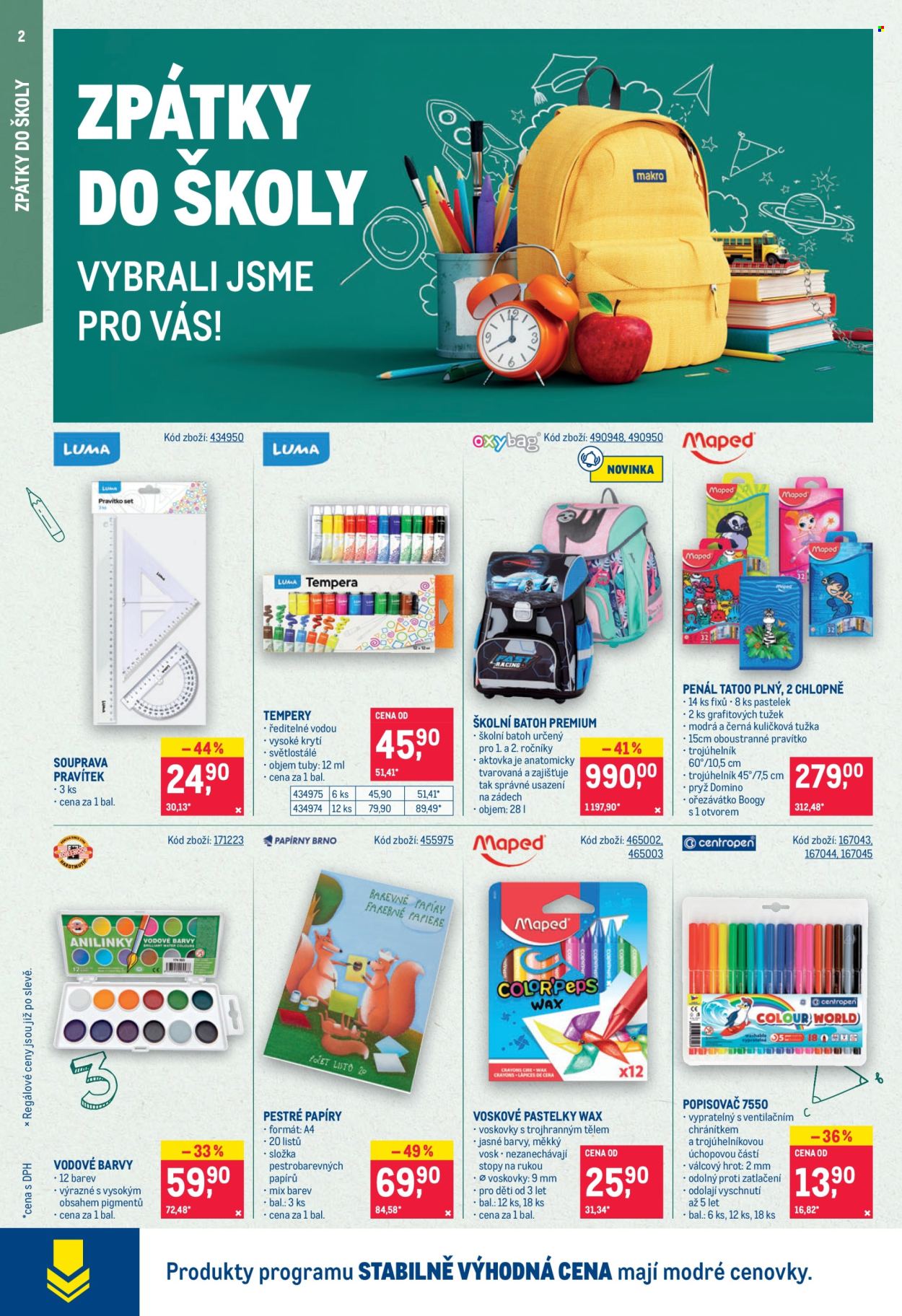 Leták MAKRO - 30.7.2025 - 12.8.2025. Strana 2