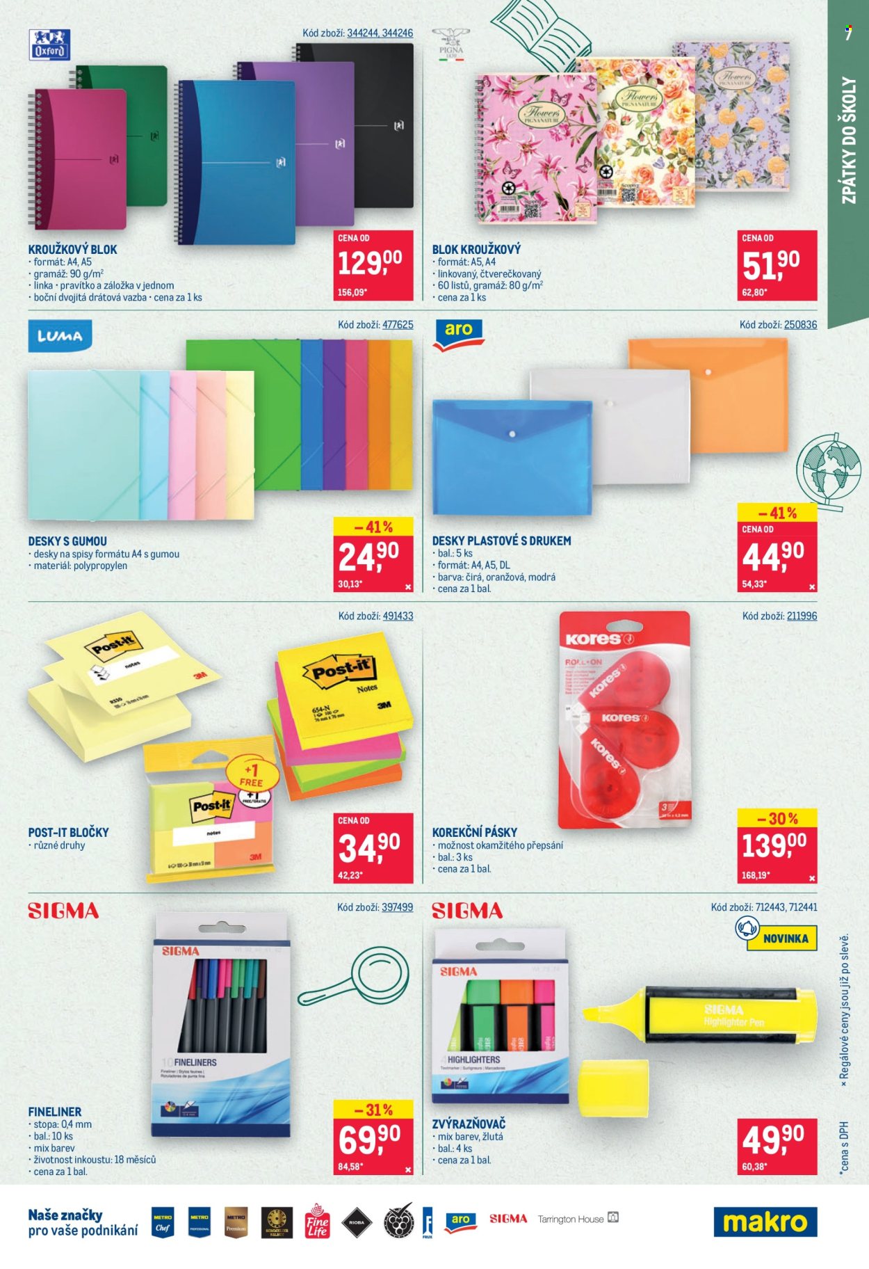 Leták MAKRO - 30.7.2025 - 12.8.2025. Strana 7