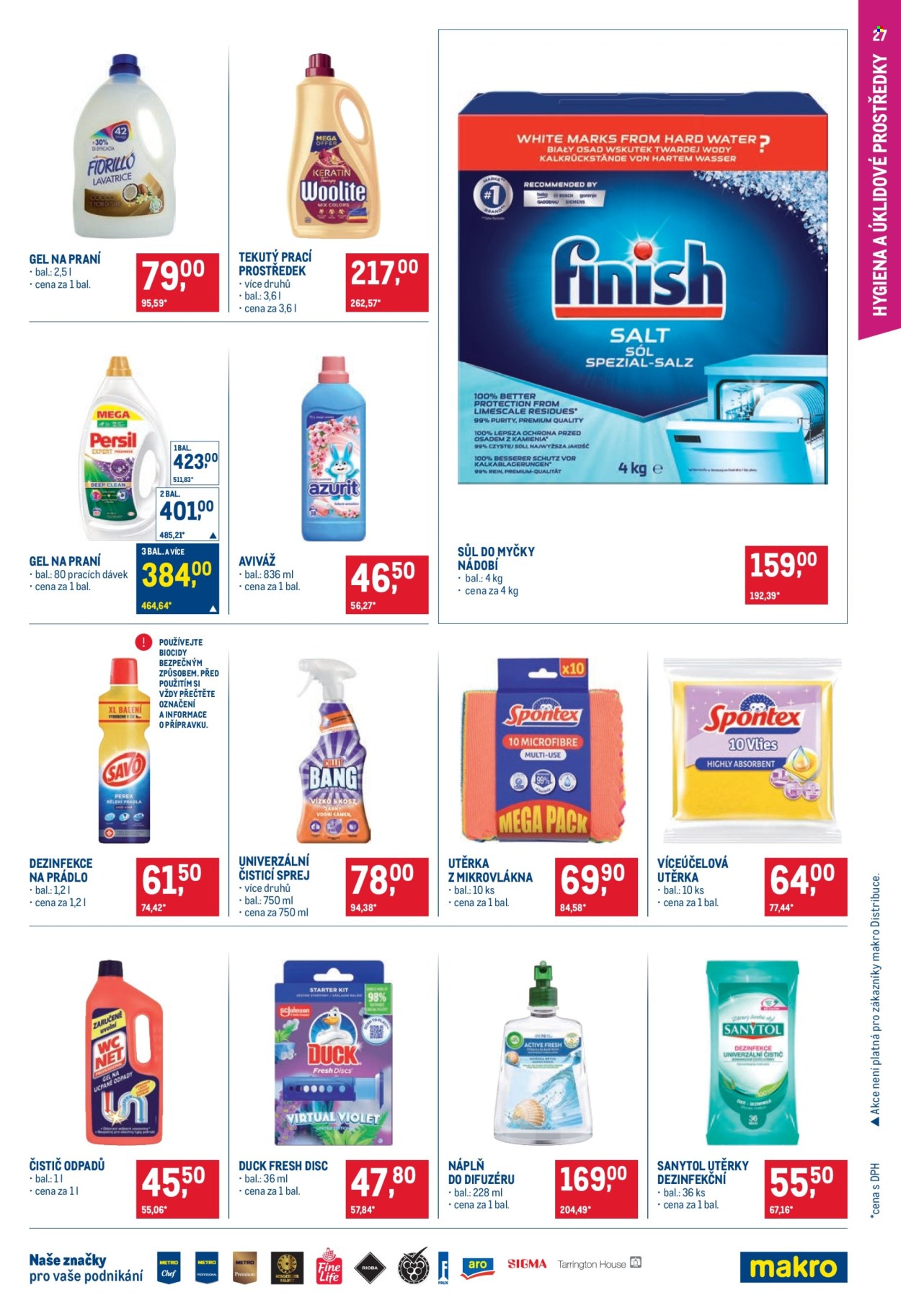 Leták MAKRO - 30.7.2025 - 12.8.2025. Strana 27