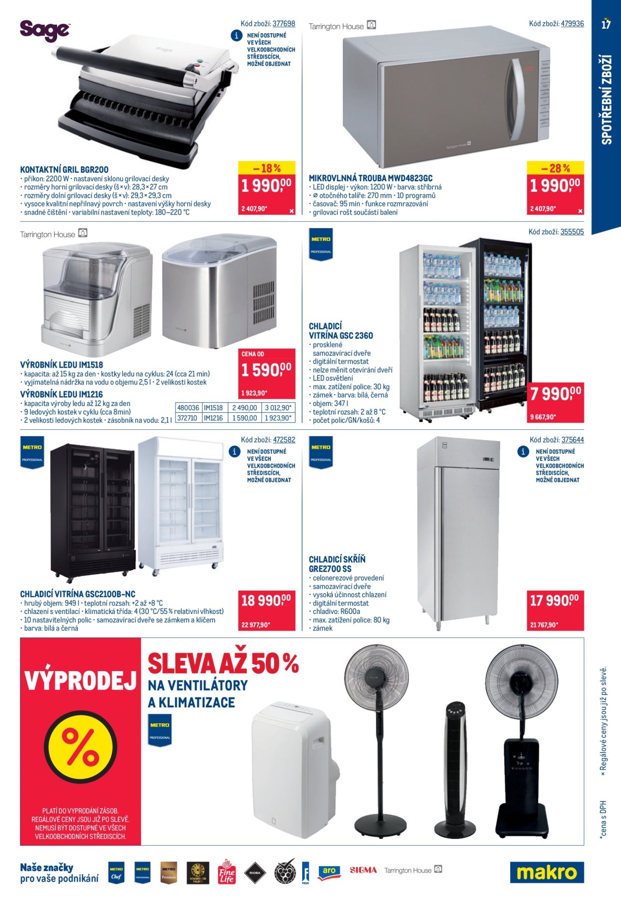 Leták MAKRO - 30.7.2025 - 12.8.2025. Strana 17