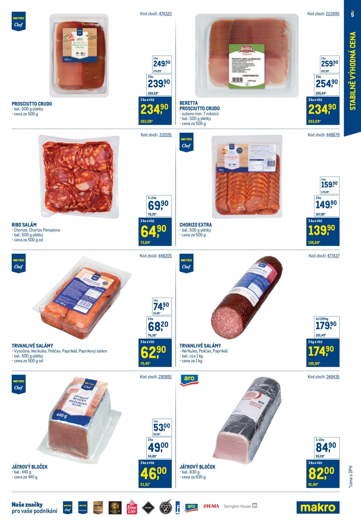 Leták MAKRO - 30.7.2025 - 23.9.2025. Strana 5