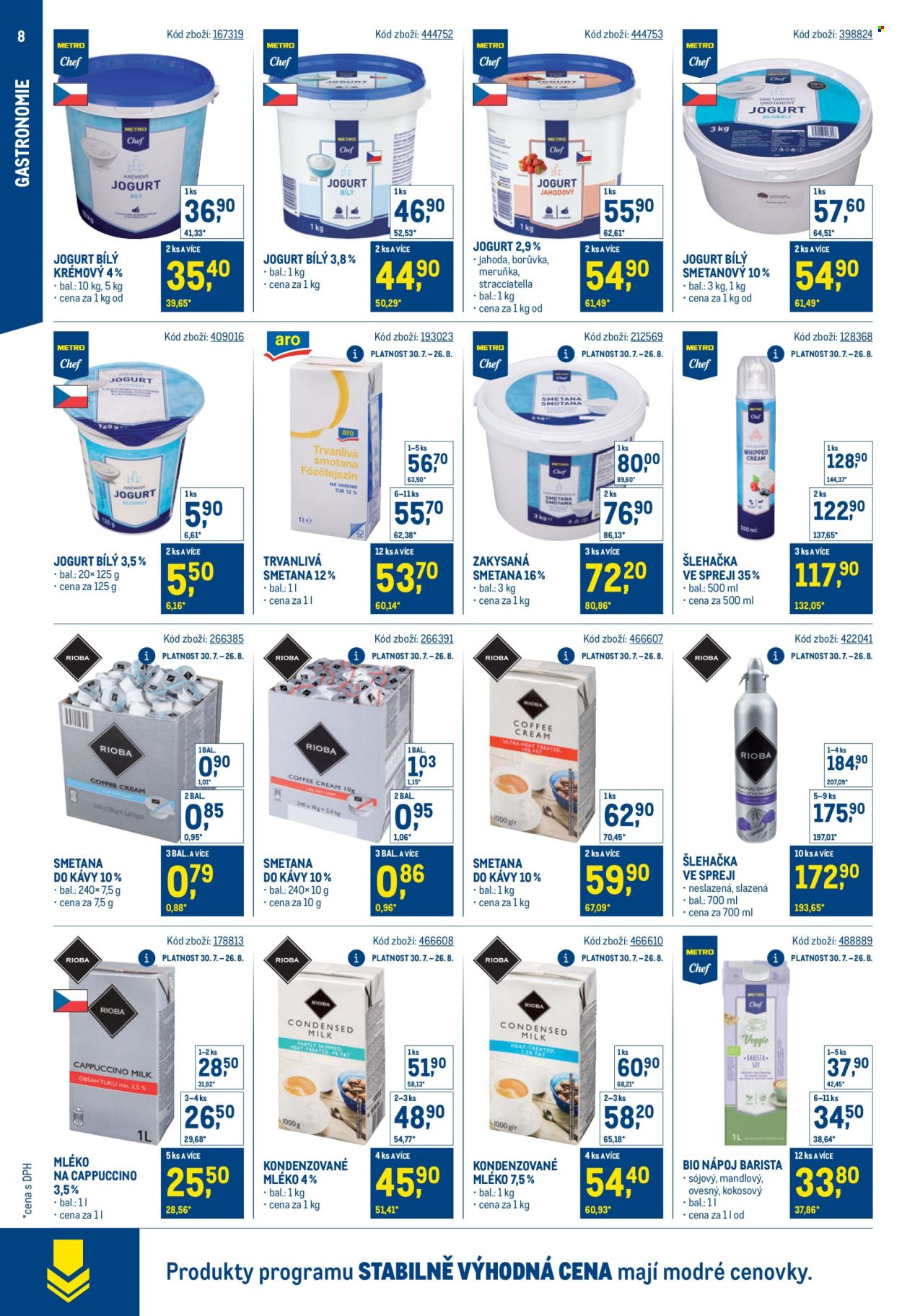 Leták MAKRO - 30.7.2025 - 23.9.2025. Strana 8