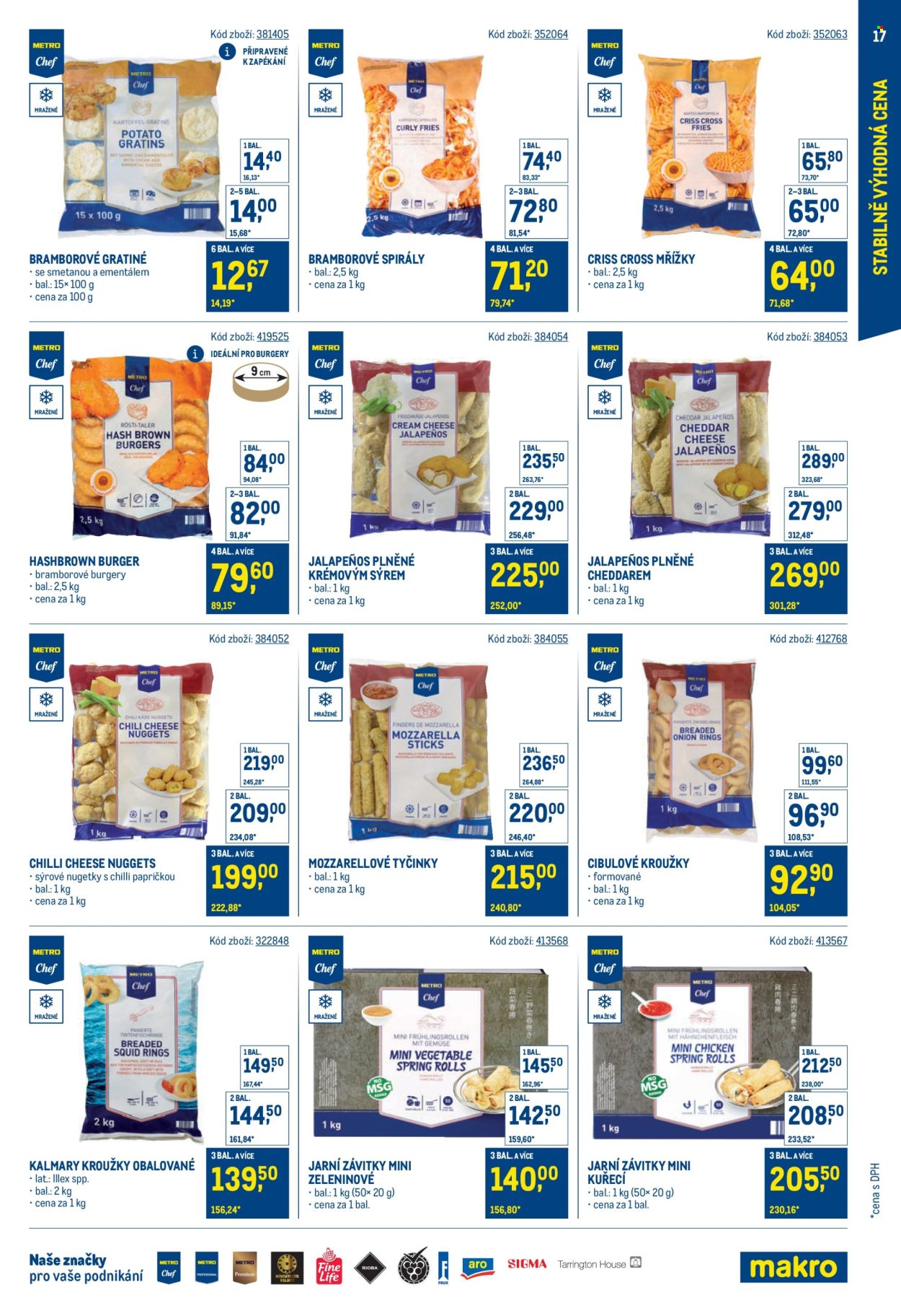 Leták MAKRO - 30.7.2025 - 23.9.2025. Strana 17