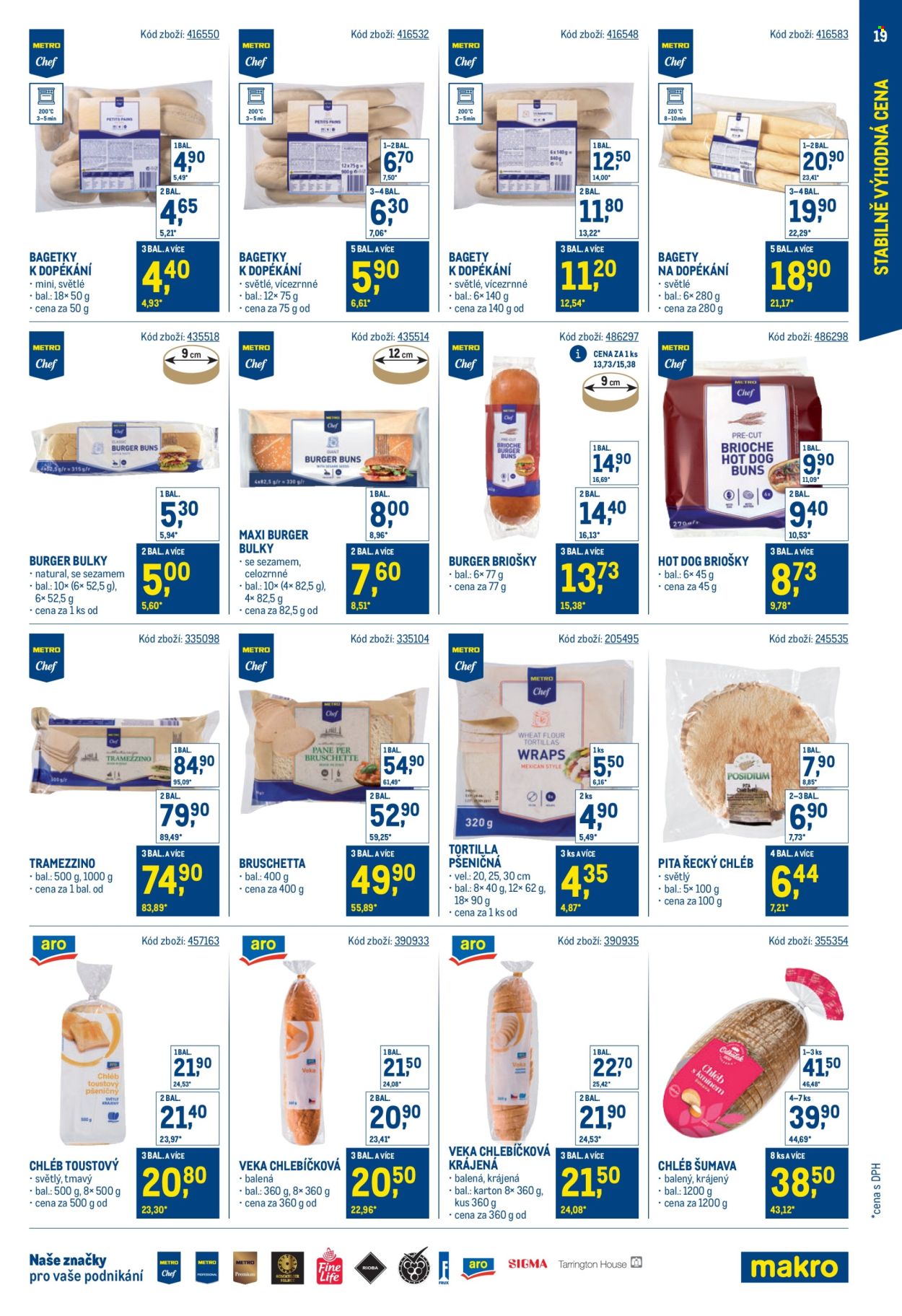 Leták MAKRO - 30.7.2025 - 23.9.2025. Strana 19