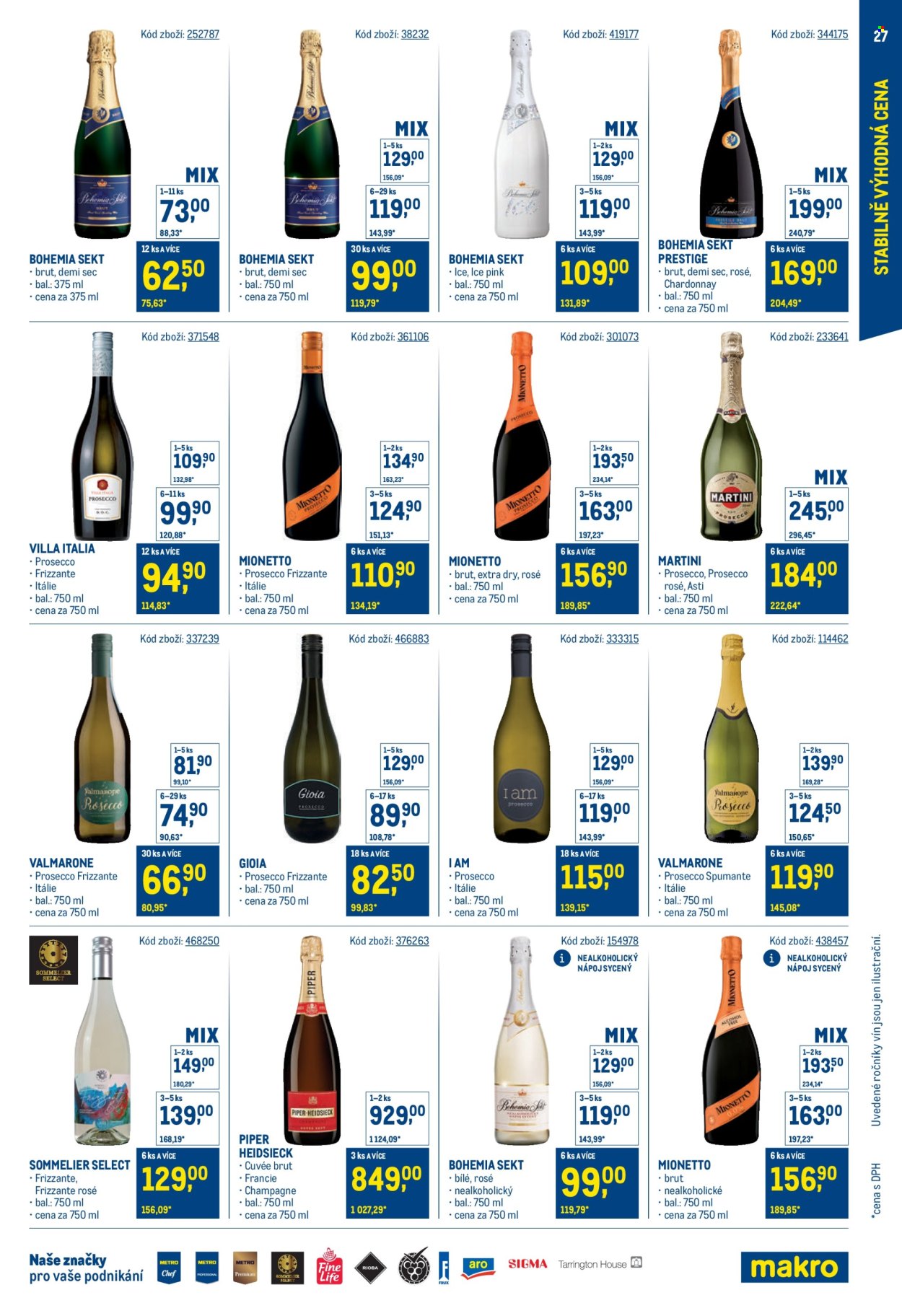 Leták MAKRO - 30.7.2025 - 23.9.2025. Strana 27