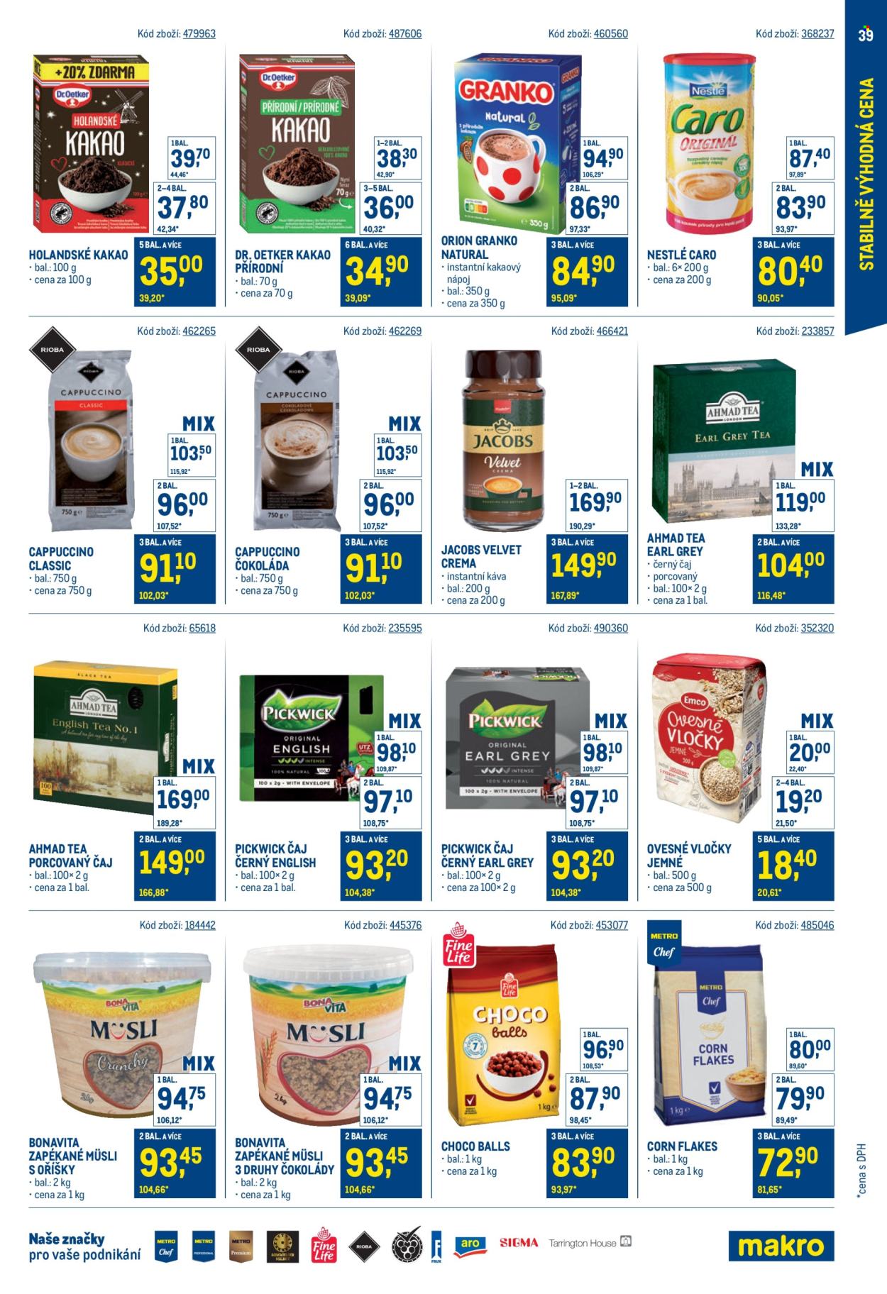 Leták MAKRO - 30.7.2025 - 23.9.2025. Strana 39