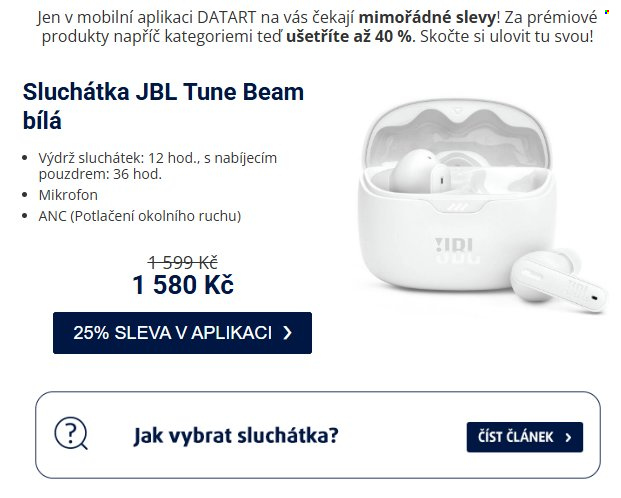Leták DATART - 24.7.2025 - 26.7.2025. Strana 2
