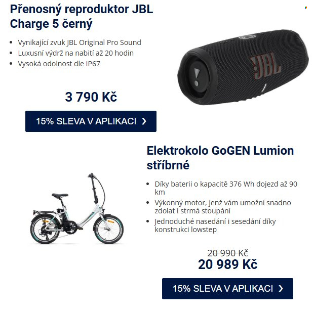 Leták DATART - 24.7.2025 - 26.7.2025. Strana 5
