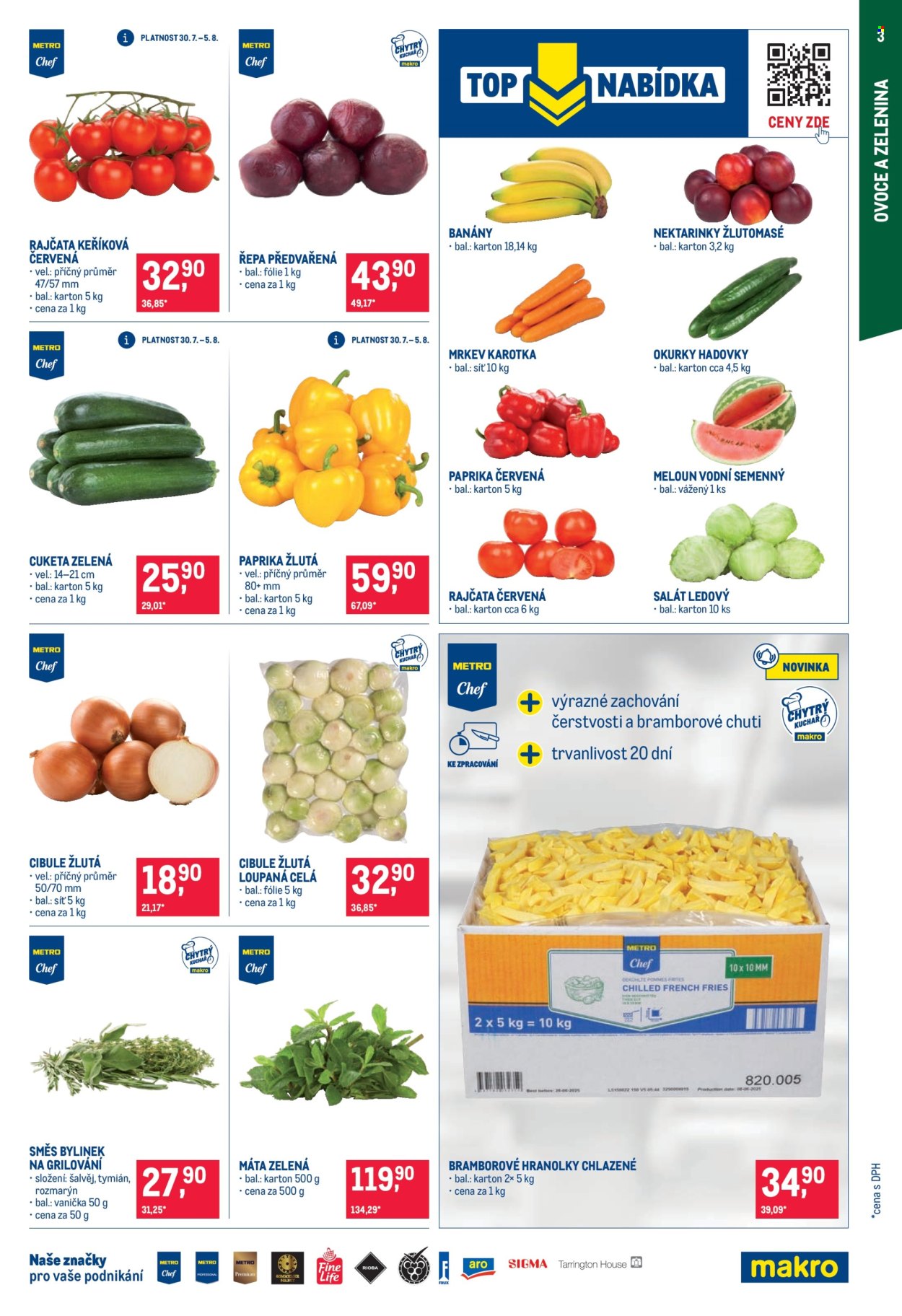 Leták MAKRO - 30.7.2025 - 12.8.2025. Strana 3