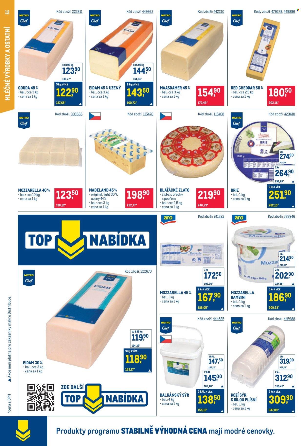 Leták MAKRO - 30.7.2025 - 12.8.2025. Strana 12