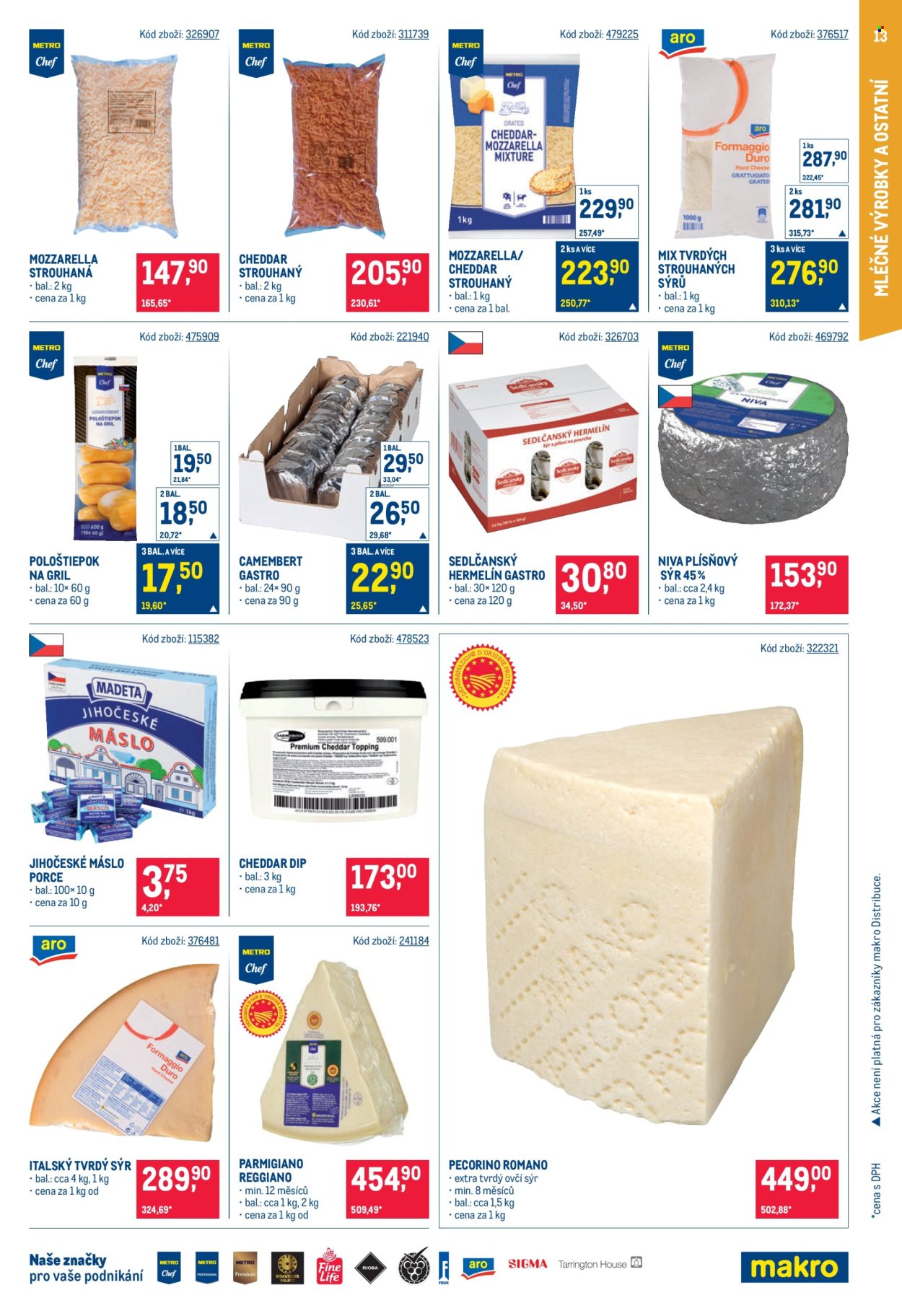 Leták MAKRO - 30.7.2025 - 12.8.2025. Strana 13