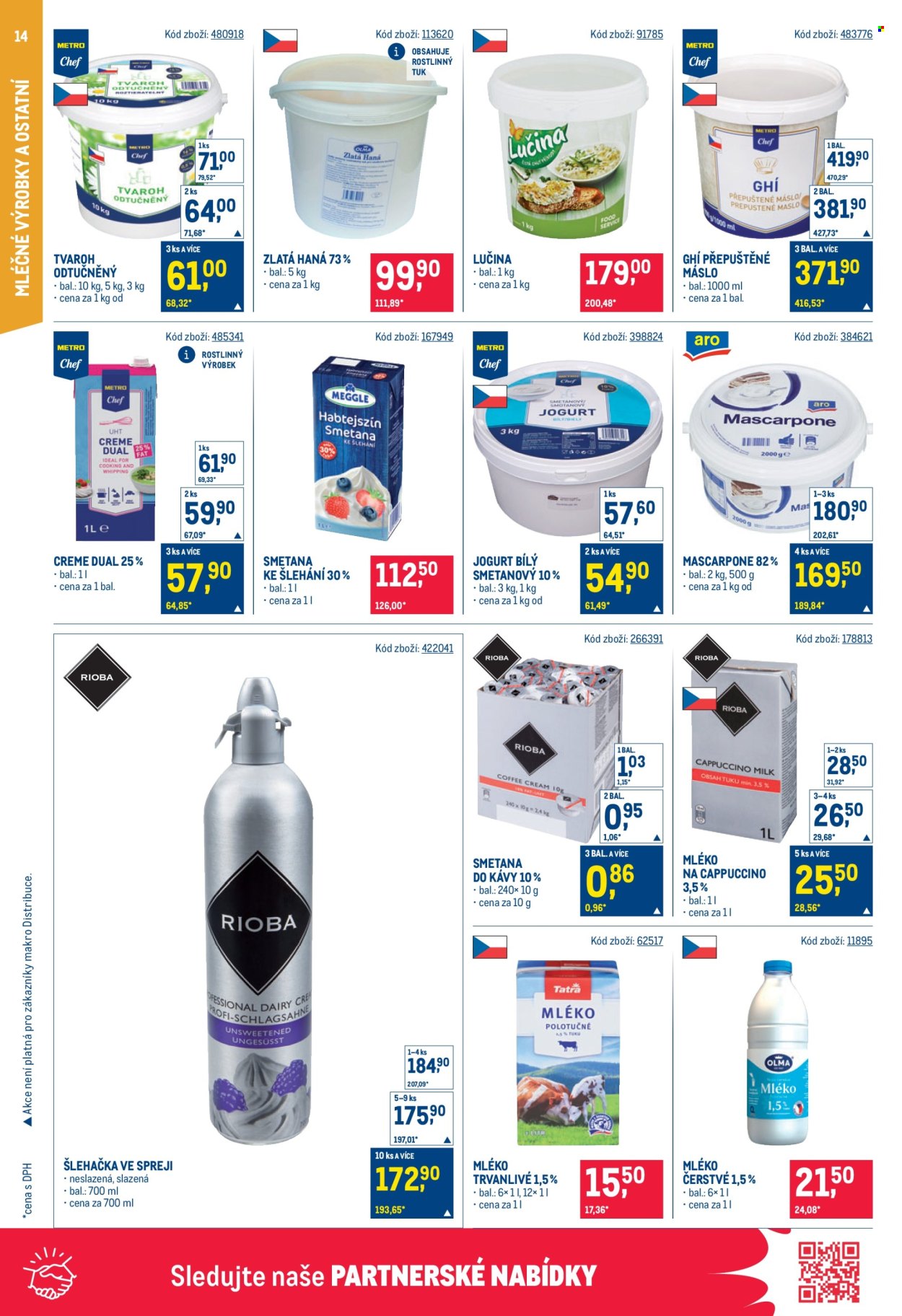 Leták MAKRO - 30.7.2025 - 12.8.2025. Strana 14
