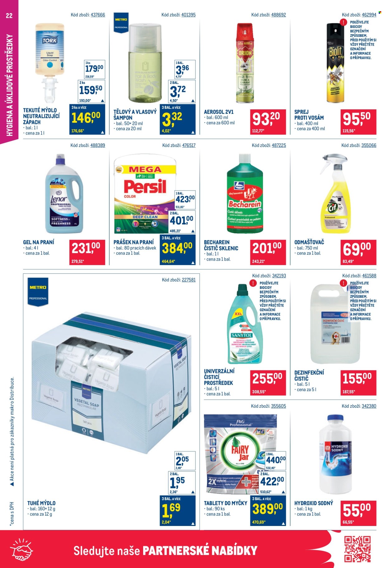 Leták MAKRO - 30.7.2025 - 12.8.2025. Strana 22