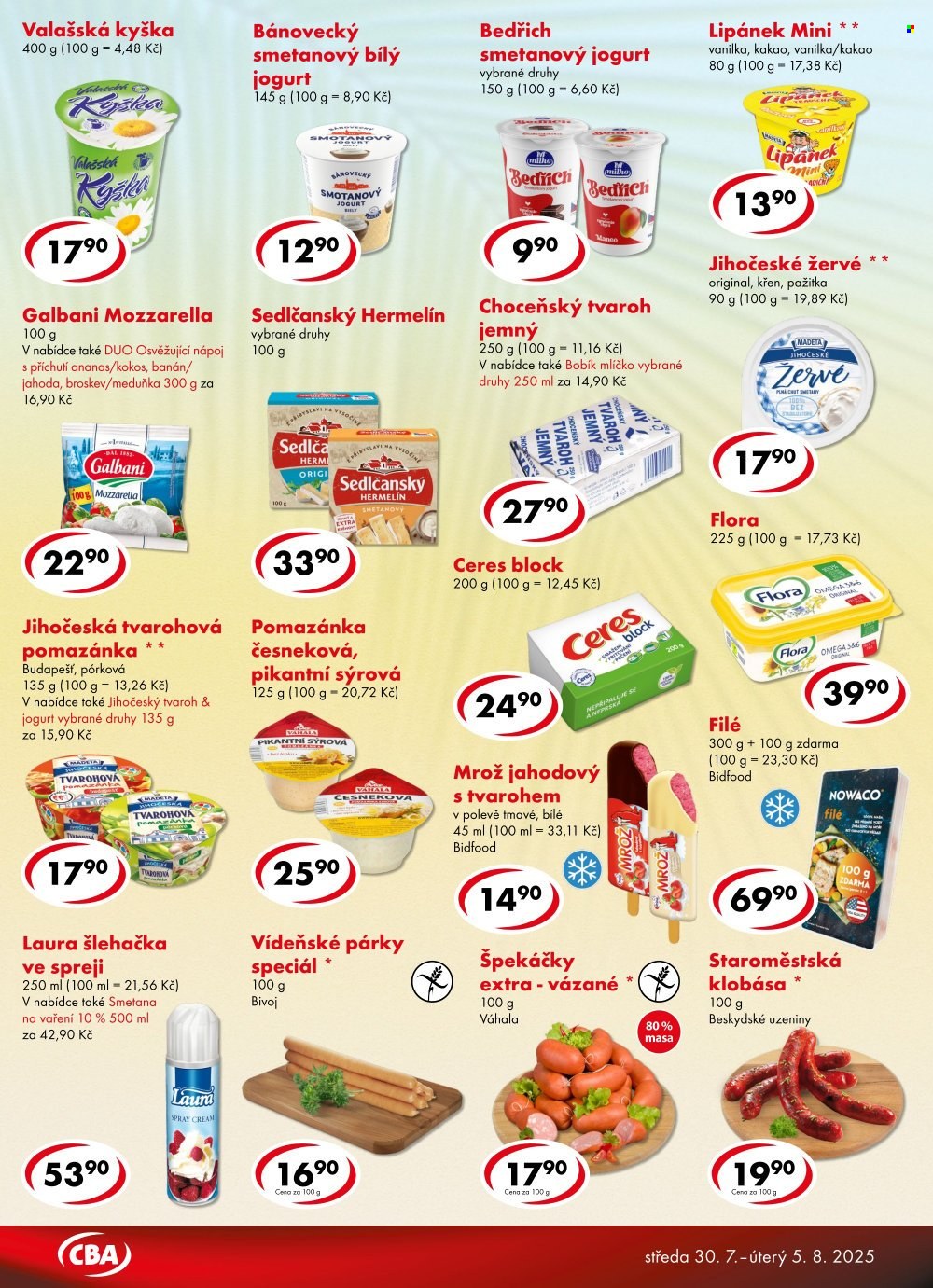Leták CBA Premium - 30.7.2025 - 5.8.2025. Strana 2