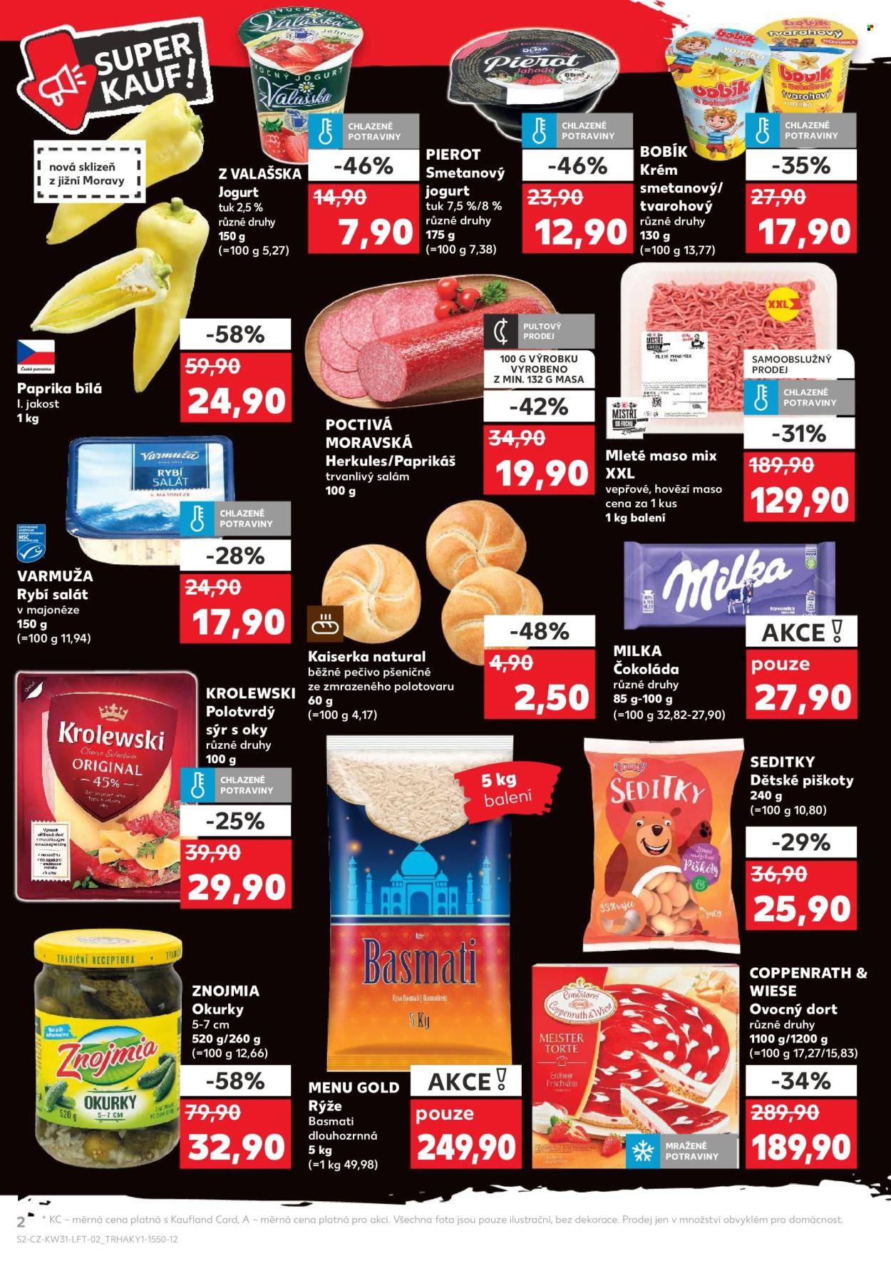 Leták Kaufland - 30.7.2025 - 5.8.2025. Strana 2