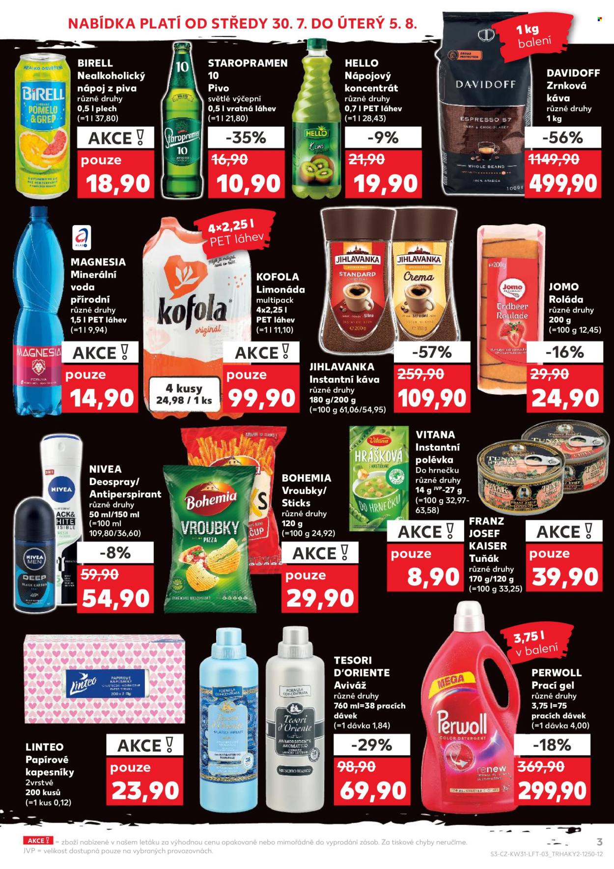 Leták Kaufland - 30.7.2025 - 5.8.2025. Strana 3