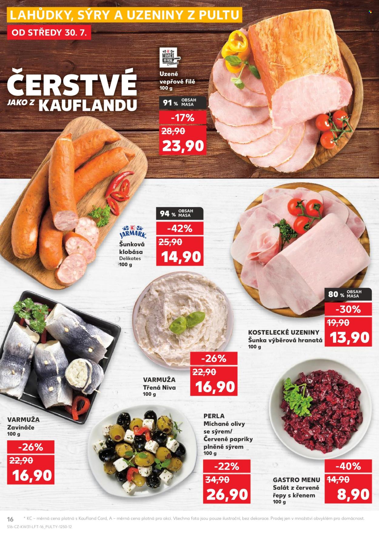 Leták Kaufland - 30.7.2025 - 5.8.2025. Strana 16