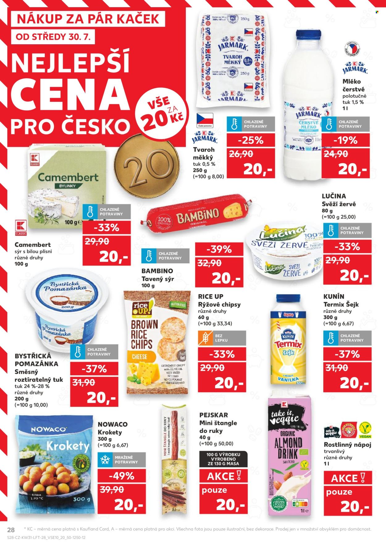 Leták Kaufland - 30.7.2025 - 5.8.2025. Strana 28