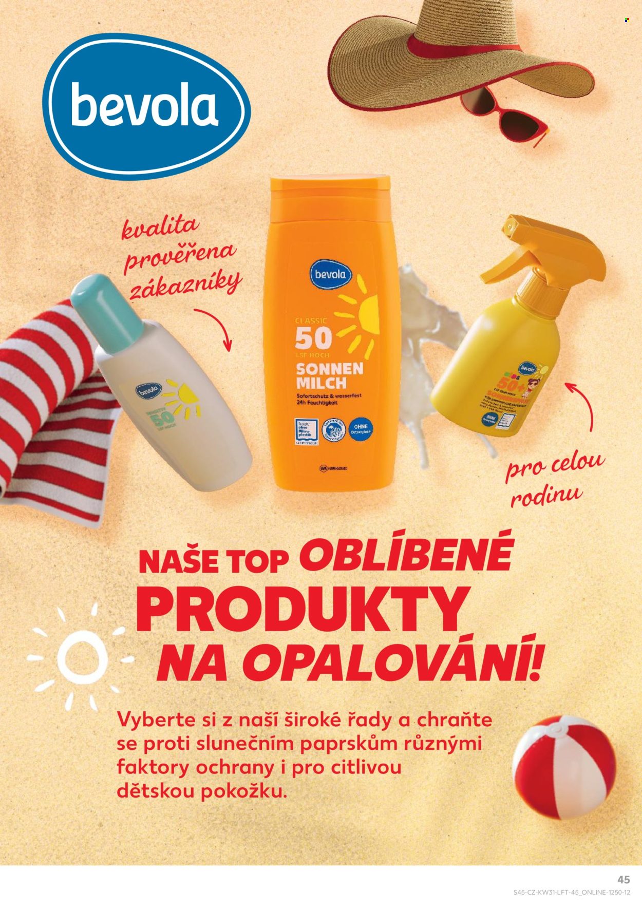 Leták Kaufland - 30.7.2025 - 5.8.2025. Strana 45