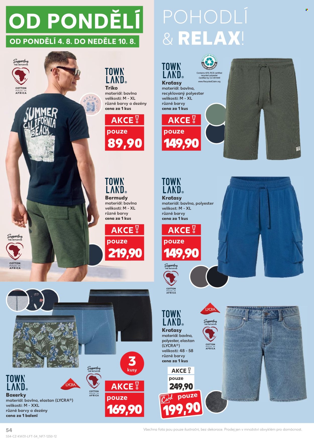 Leták Kaufland - 30.7.2025 - 5.8.2025. Strana 54