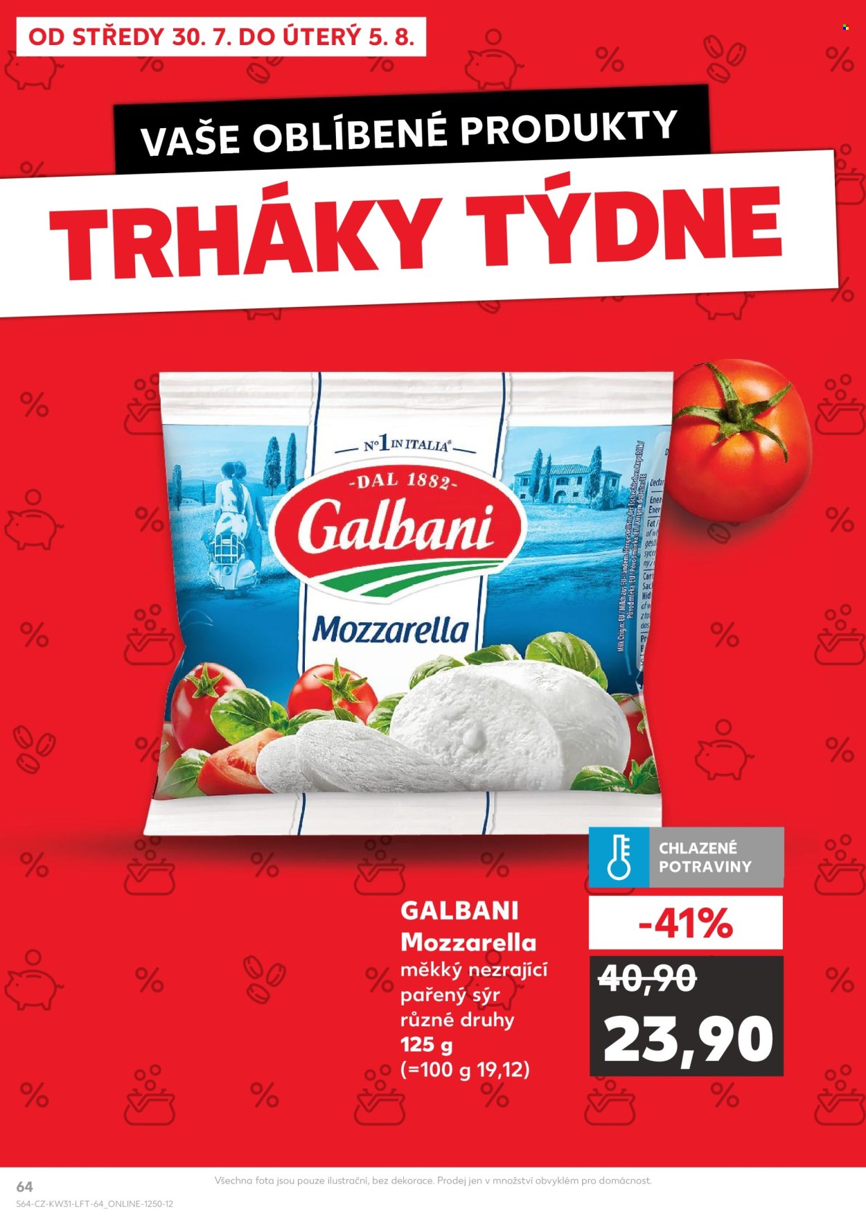 Leták Kaufland - 30.7.2025 - 5.8.2025. Strana 64