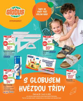 Leták Globus - 30.7.2025 - 9.9.2025.