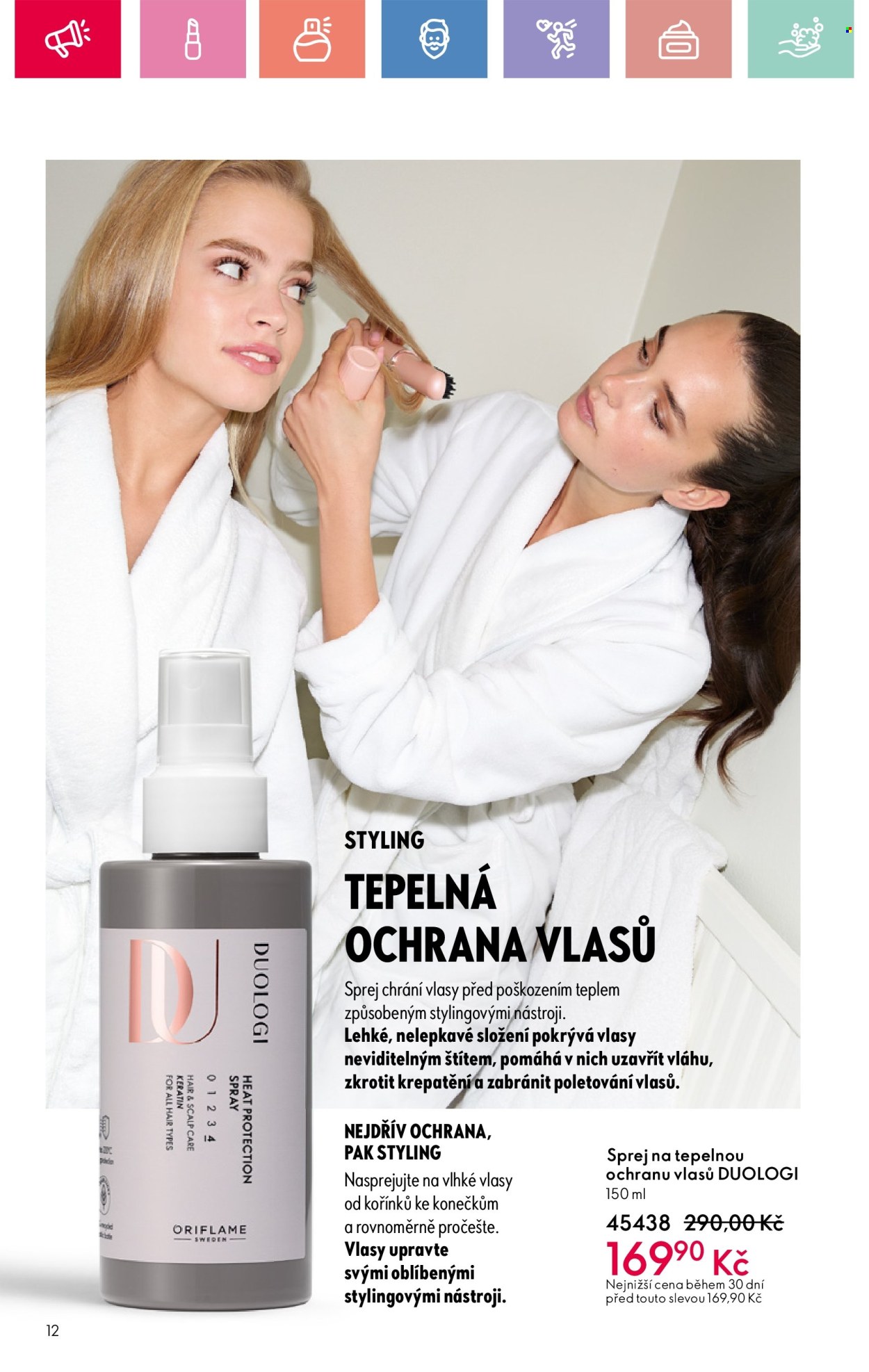 Leták ORIFLAME - 27.7.2025 - 16.8.2025. Strana 12