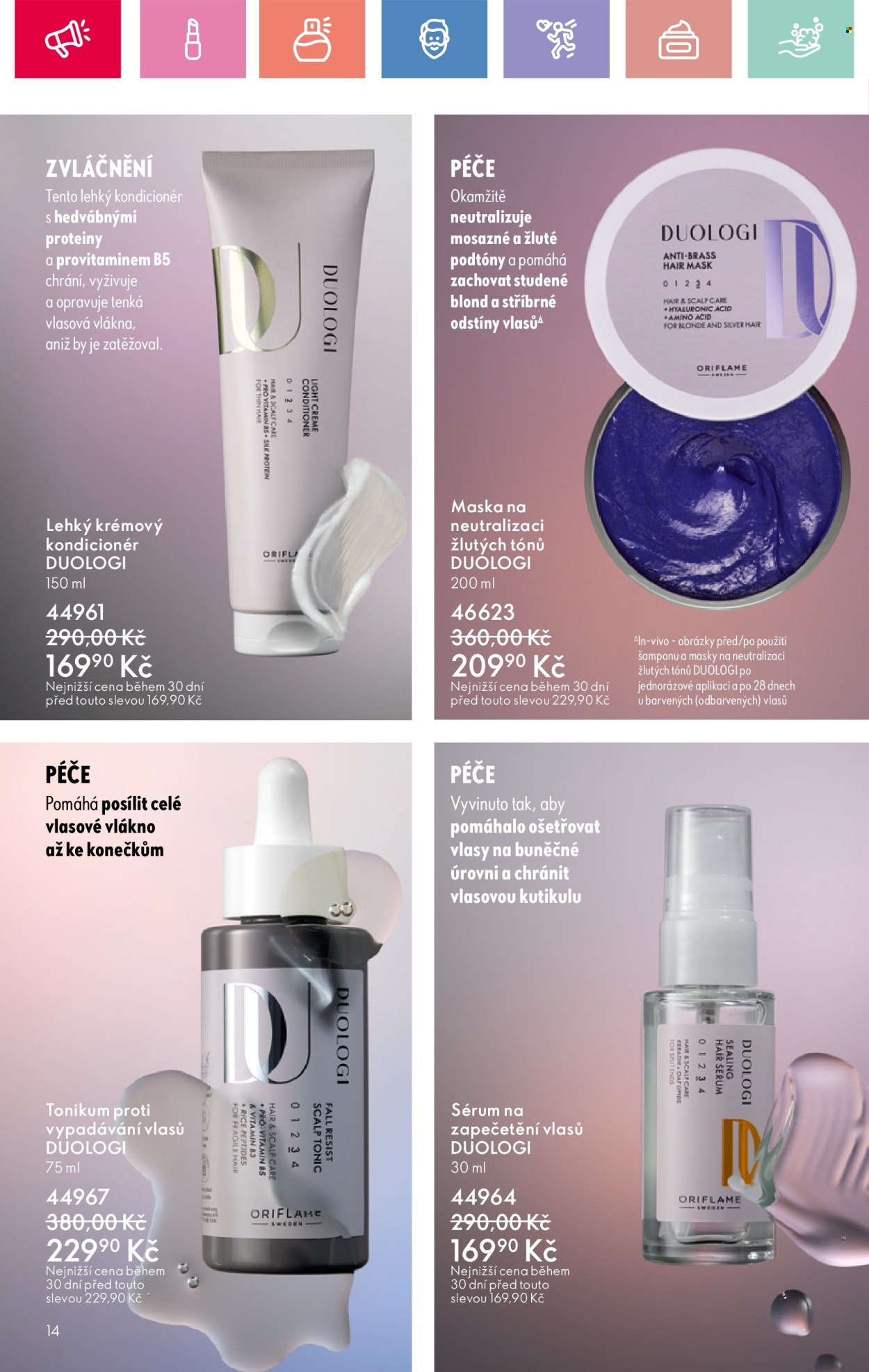 Leták ORIFLAME - 27.7.2025 - 16.8.2025. Strana 14