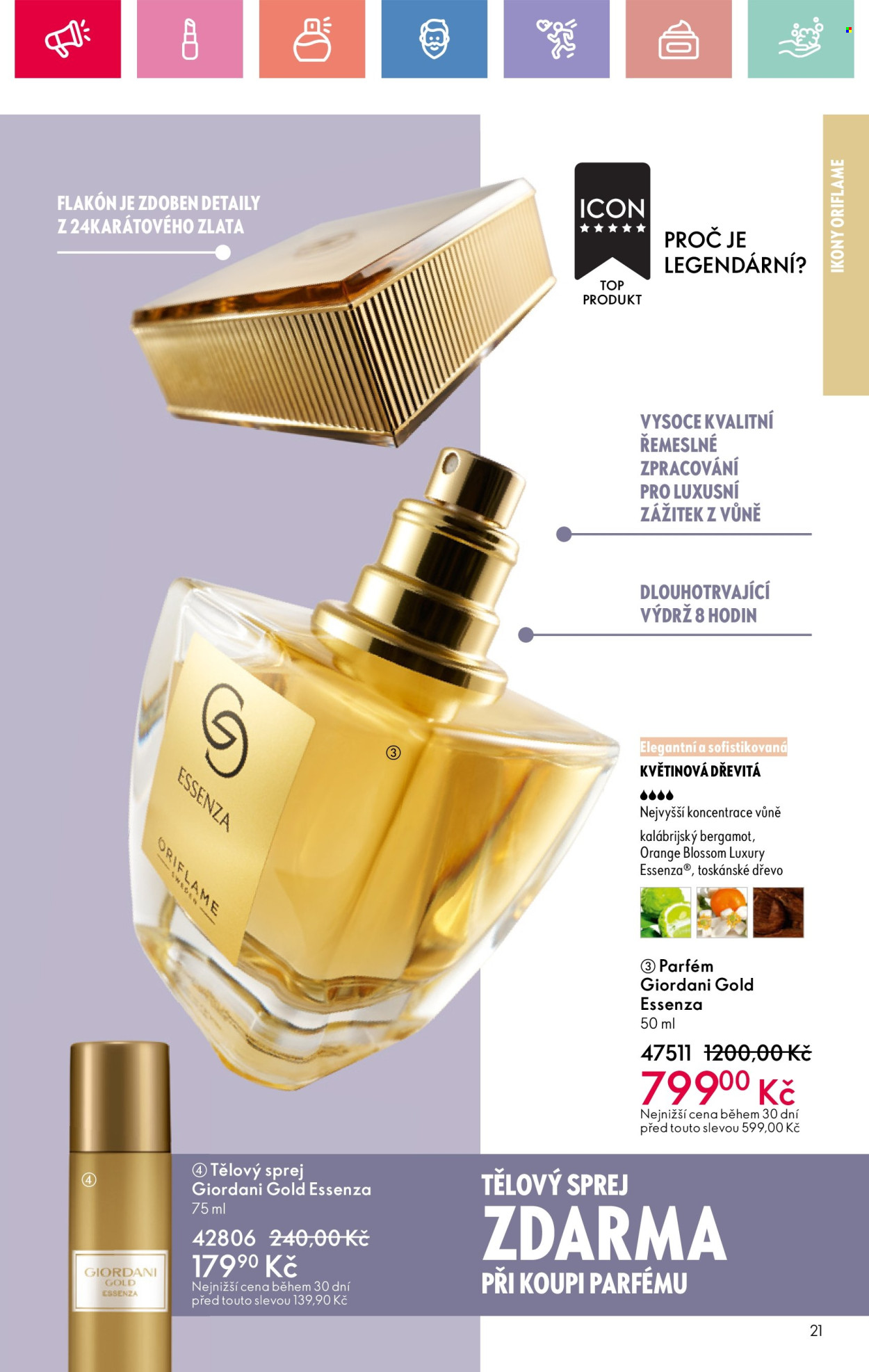 Leták ORIFLAME - 27.7.2025 - 16.8.2025. Strana 21