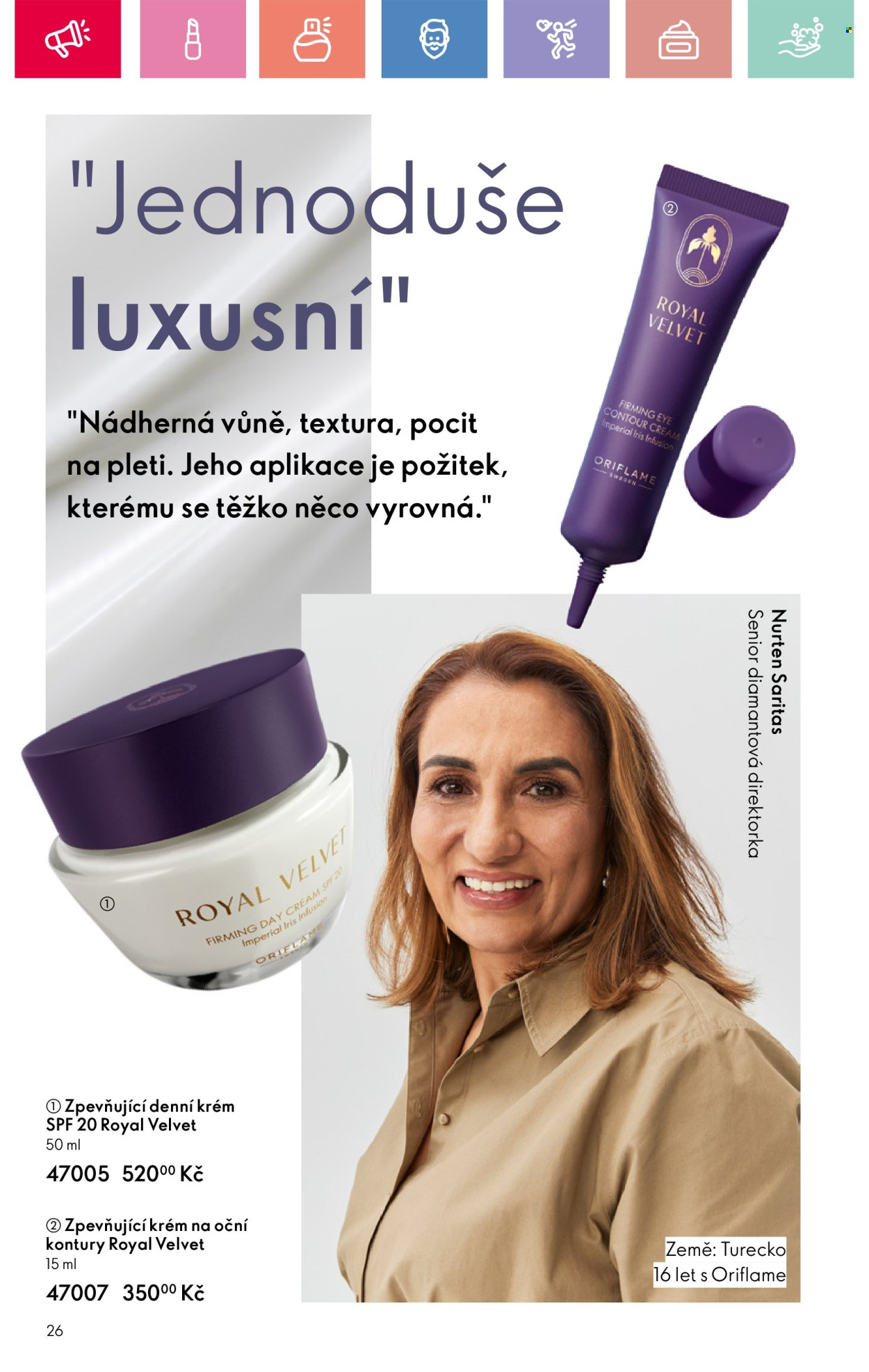 Leták ORIFLAME - 27.7.2025 - 16.8.2025. Strana 26