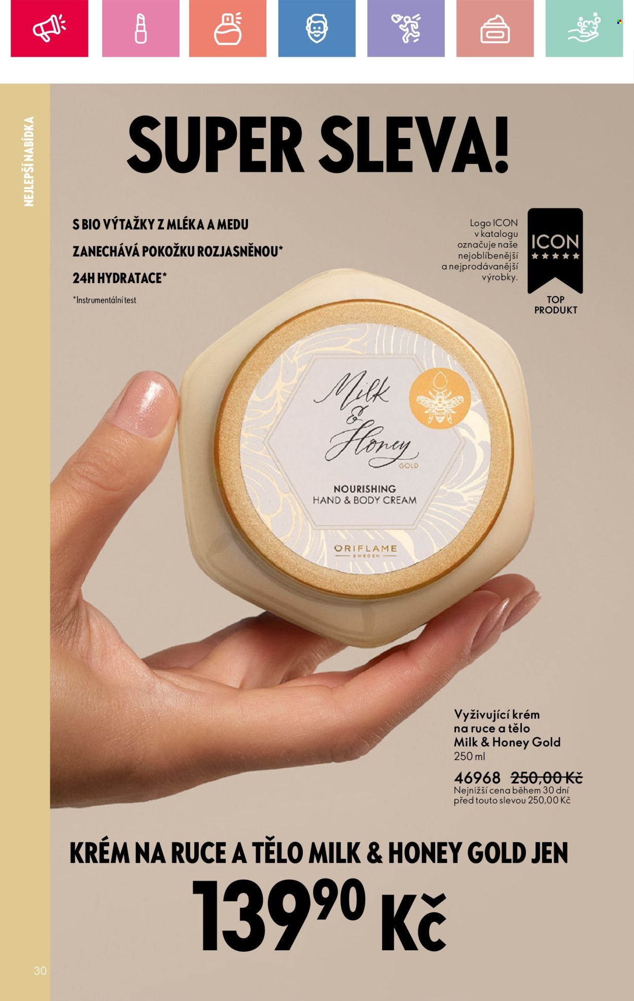 Leták ORIFLAME - 27.7.2025 - 16.8.2025. Strana 30