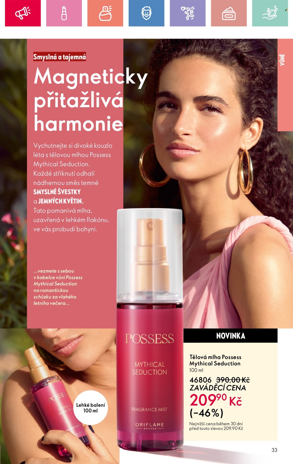 Leták ORIFLAME - 27.7.2025 - 16.8.2025. Strana 33