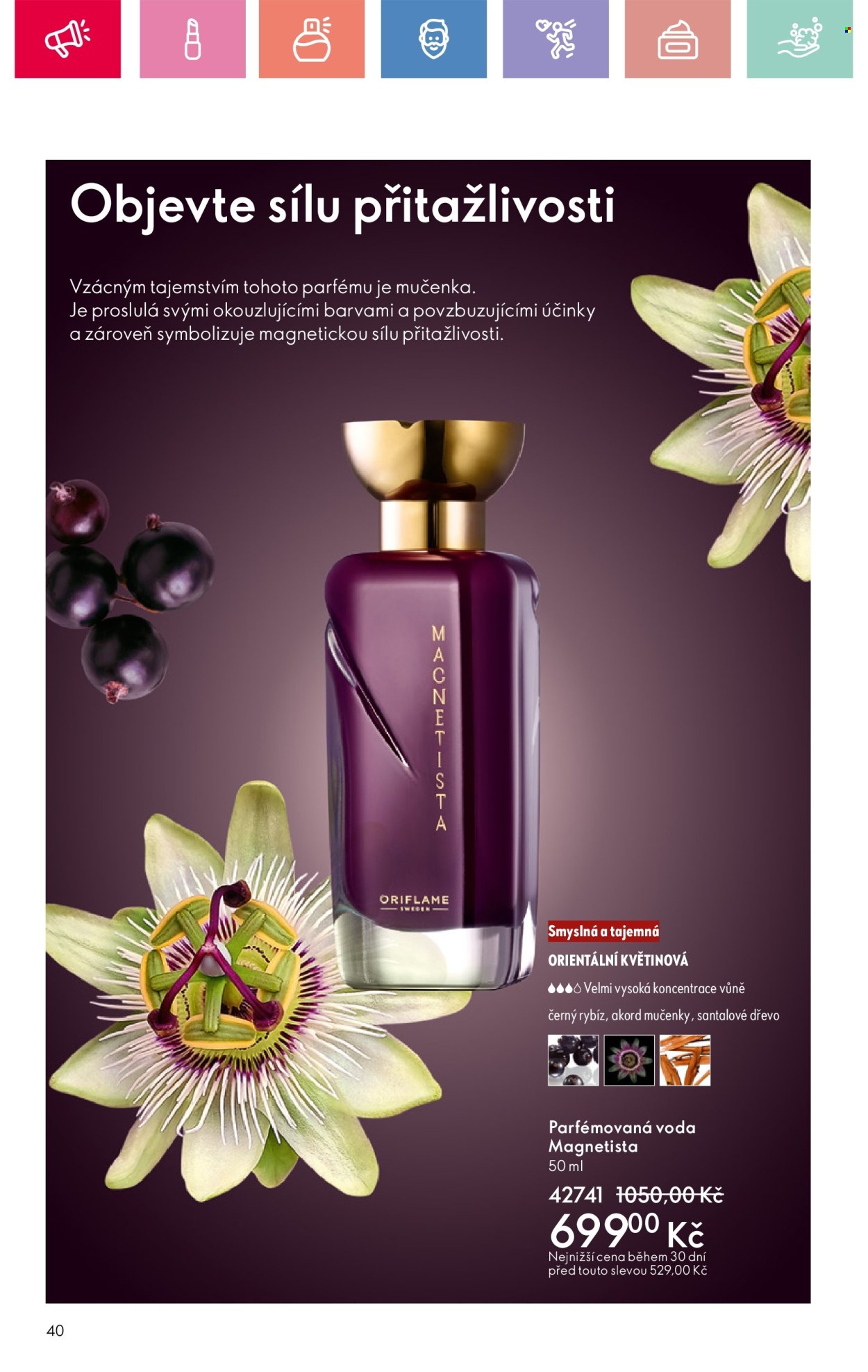 Leták ORIFLAME - 27.7.2025 - 16.8.2025. Strana 40