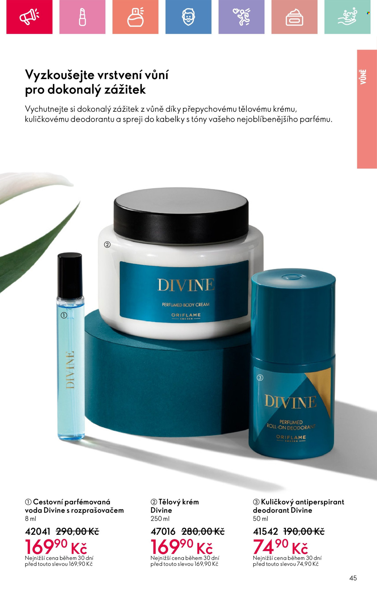 Leták ORIFLAME - 27.7.2025 - 16.8.2025. Strana 45