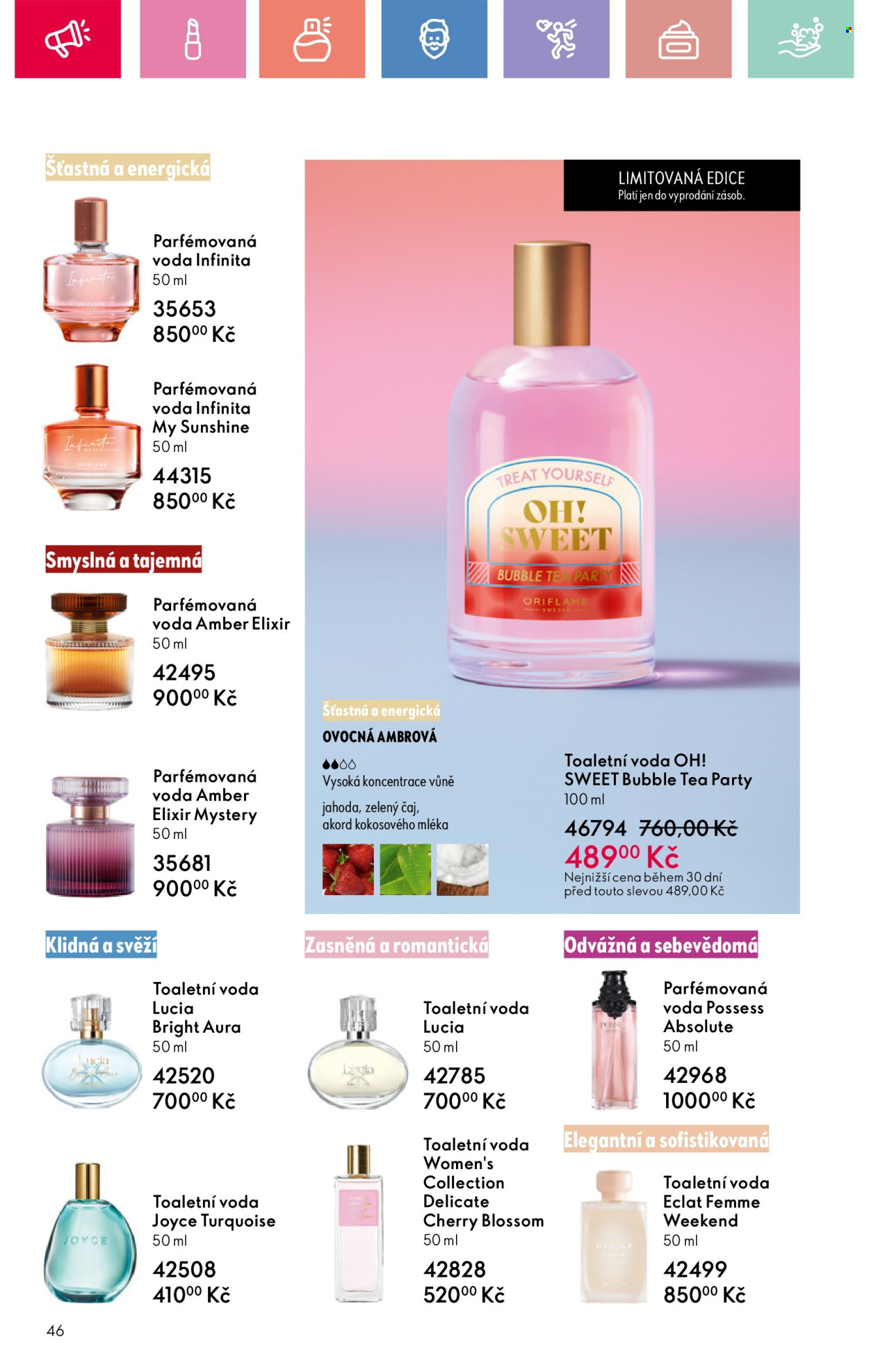 Leták ORIFLAME - 27.7.2025 - 16.8.2025. Strana 46