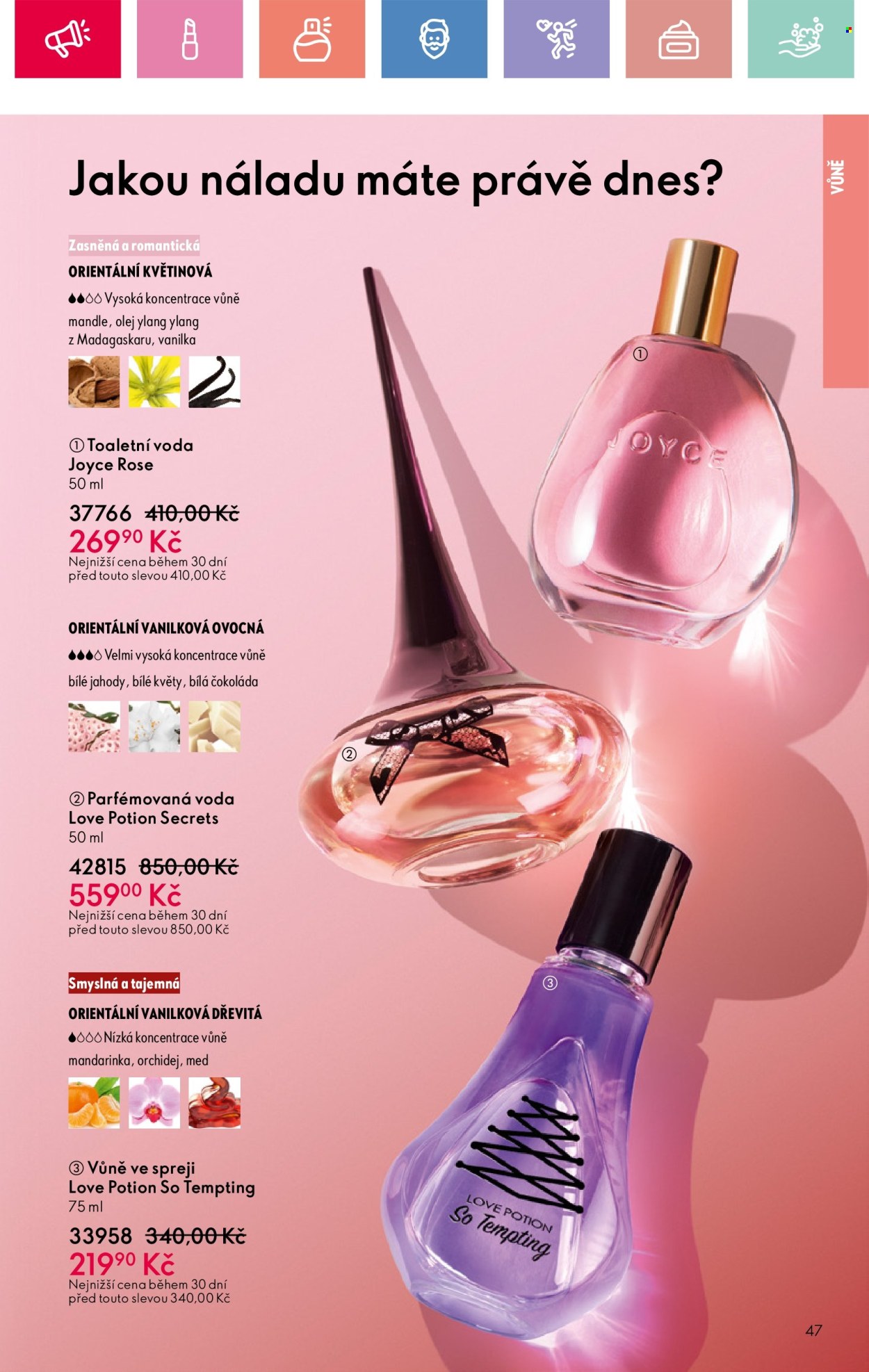 Leták ORIFLAME - 27.7.2025 - 16.8.2025. Strana 47