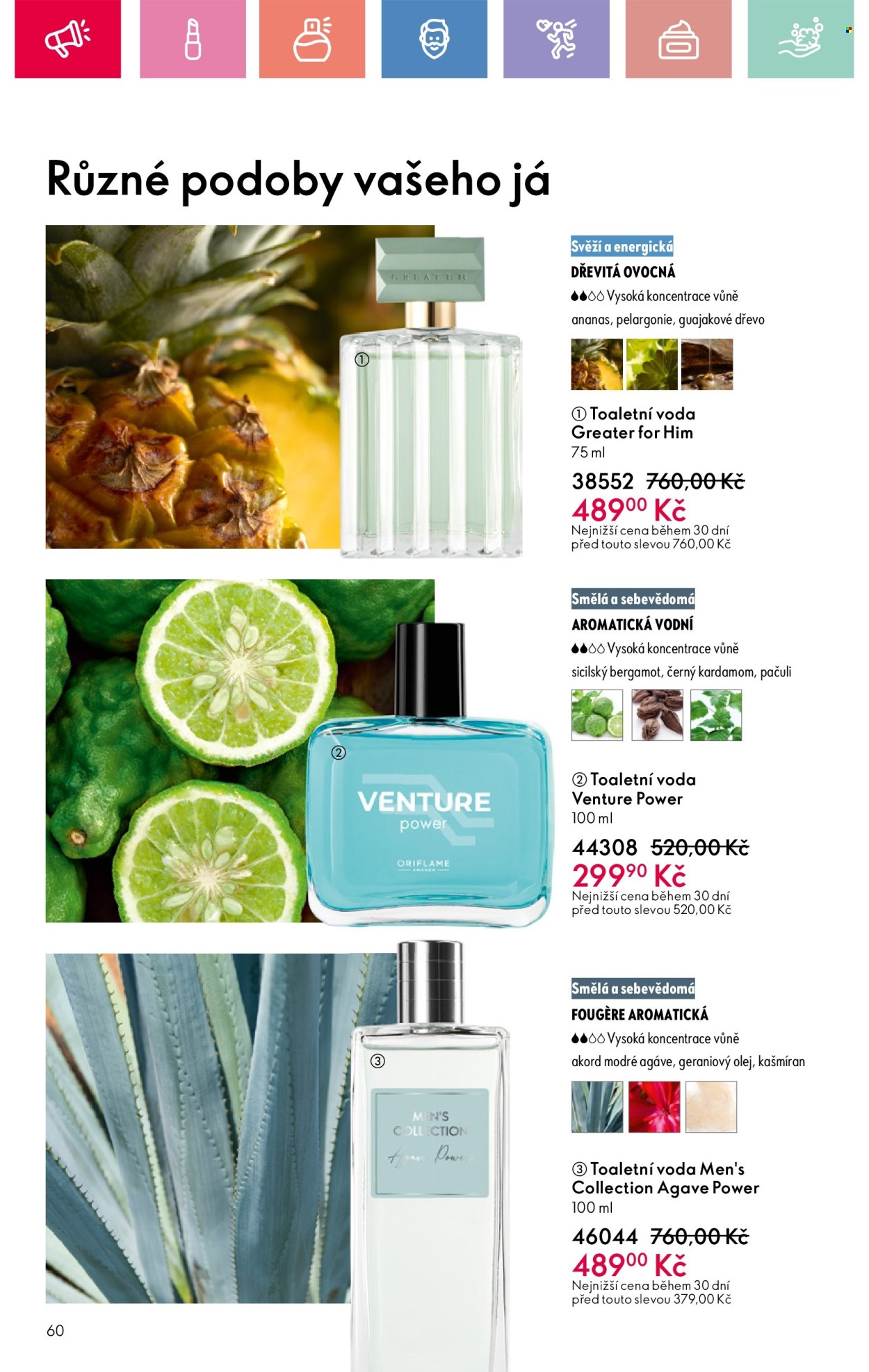 Leták ORIFLAME - 27.7.2025 - 16.8.2025. Strana 60