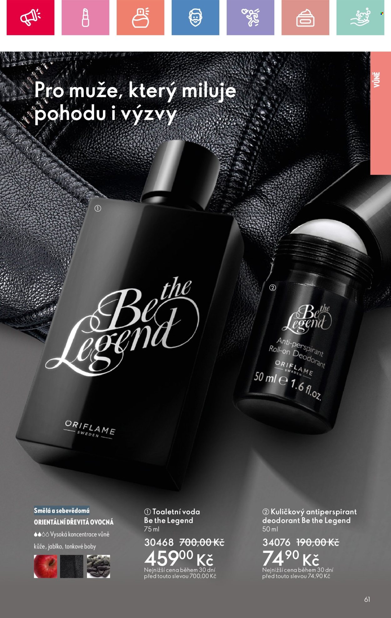 Leták ORIFLAME - 27.7.2025 - 16.8.2025. Strana 61