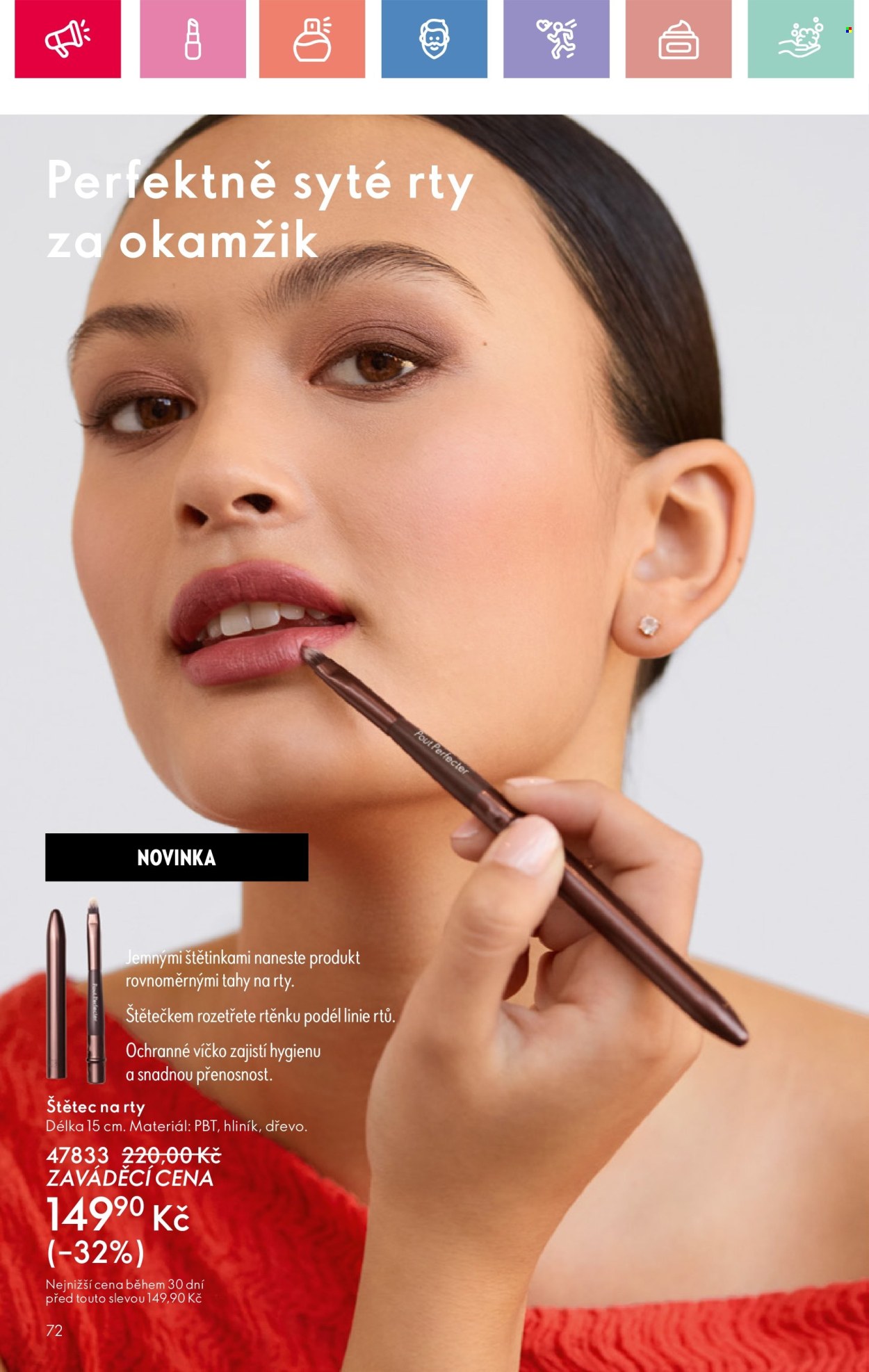 Leták ORIFLAME - 27.7.2025 - 16.8.2025. Strana 72