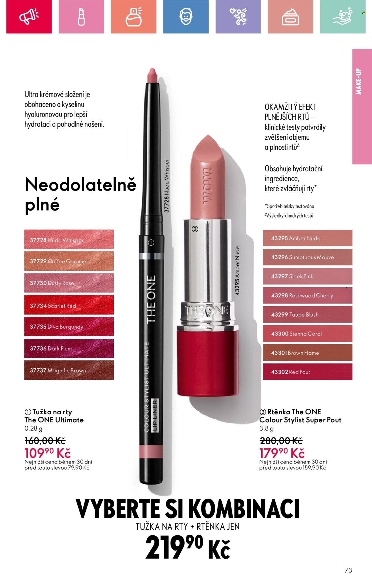 Leták ORIFLAME - 27.7.2025 - 16.8.2025. Strana 73