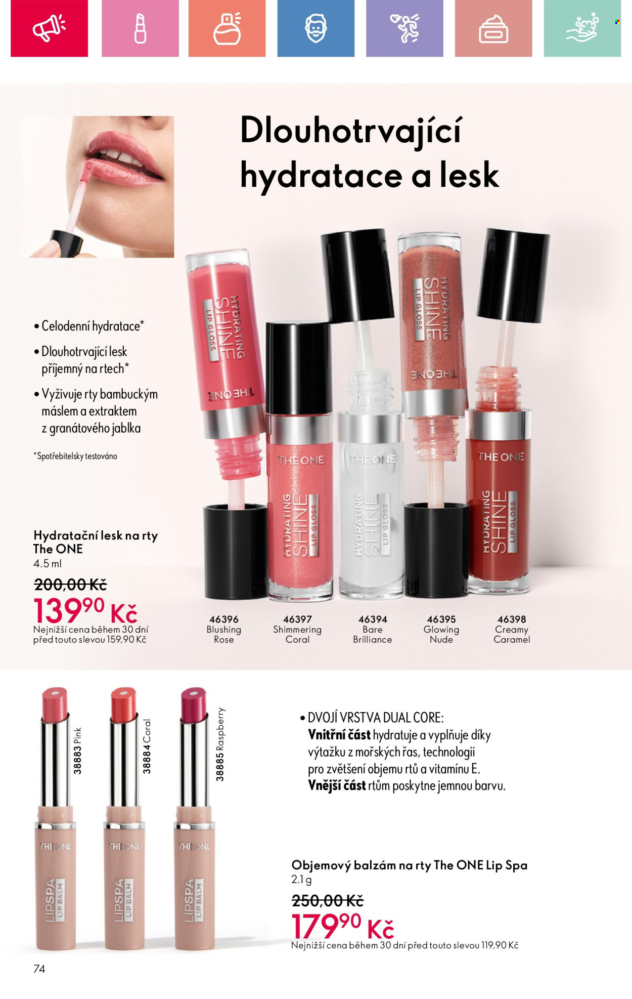 Leták ORIFLAME - 27.7.2025 - 16.8.2025. Strana 74