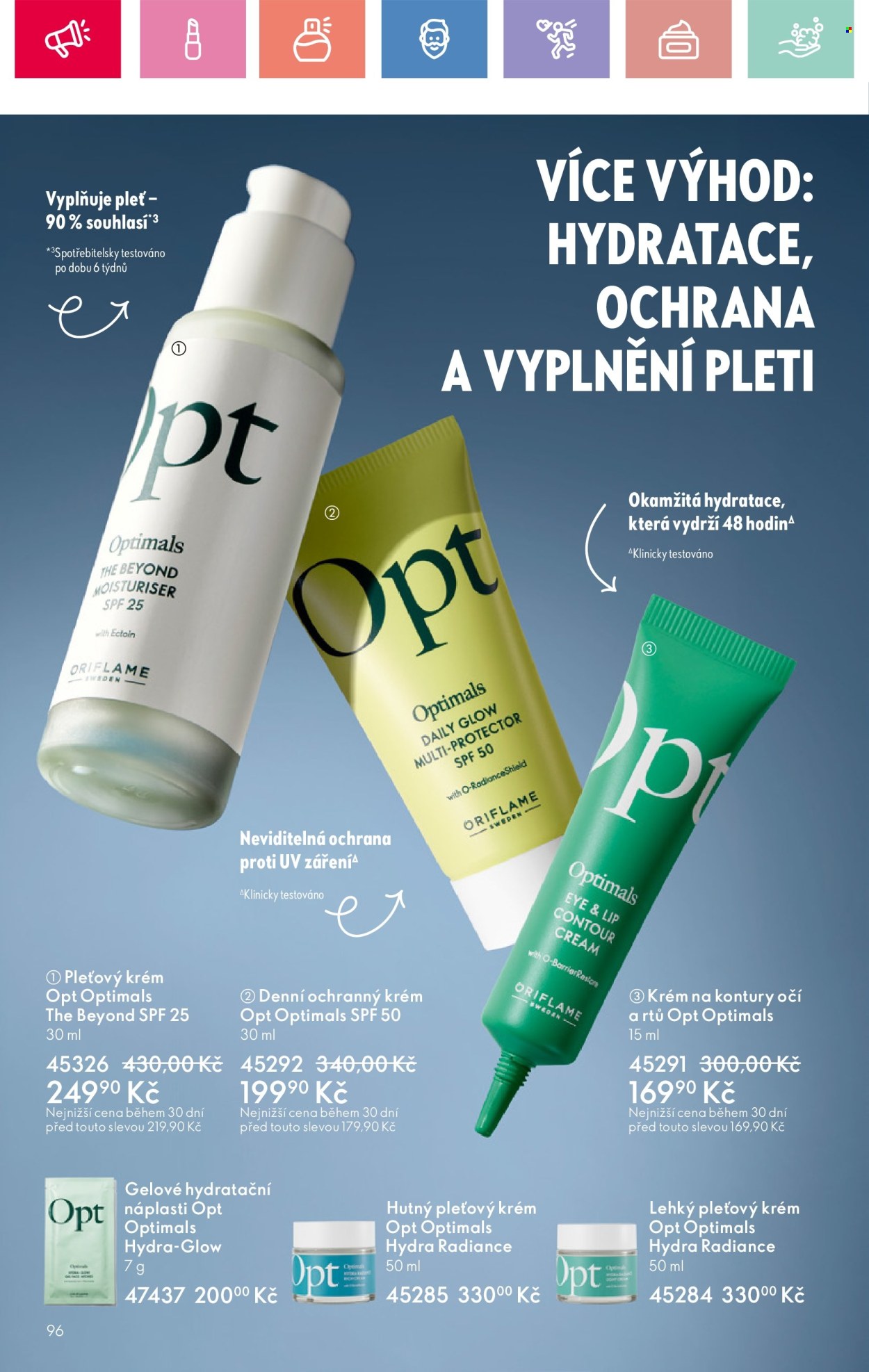 Leták ORIFLAME - 27.7.2025 - 16.8.2025. Strana 96