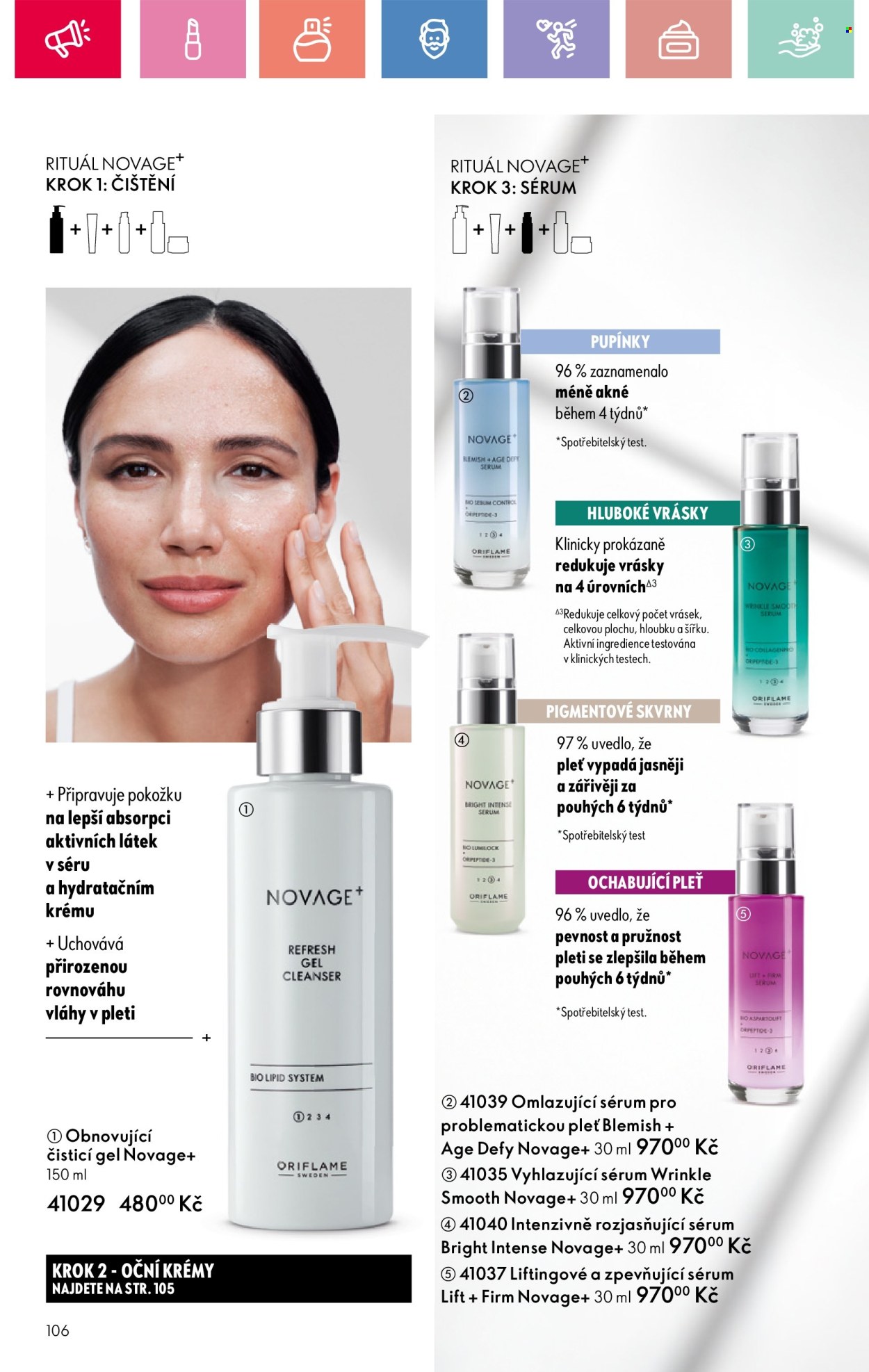 Leták ORIFLAME - 27.7.2025 - 16.8.2025. Strana 106