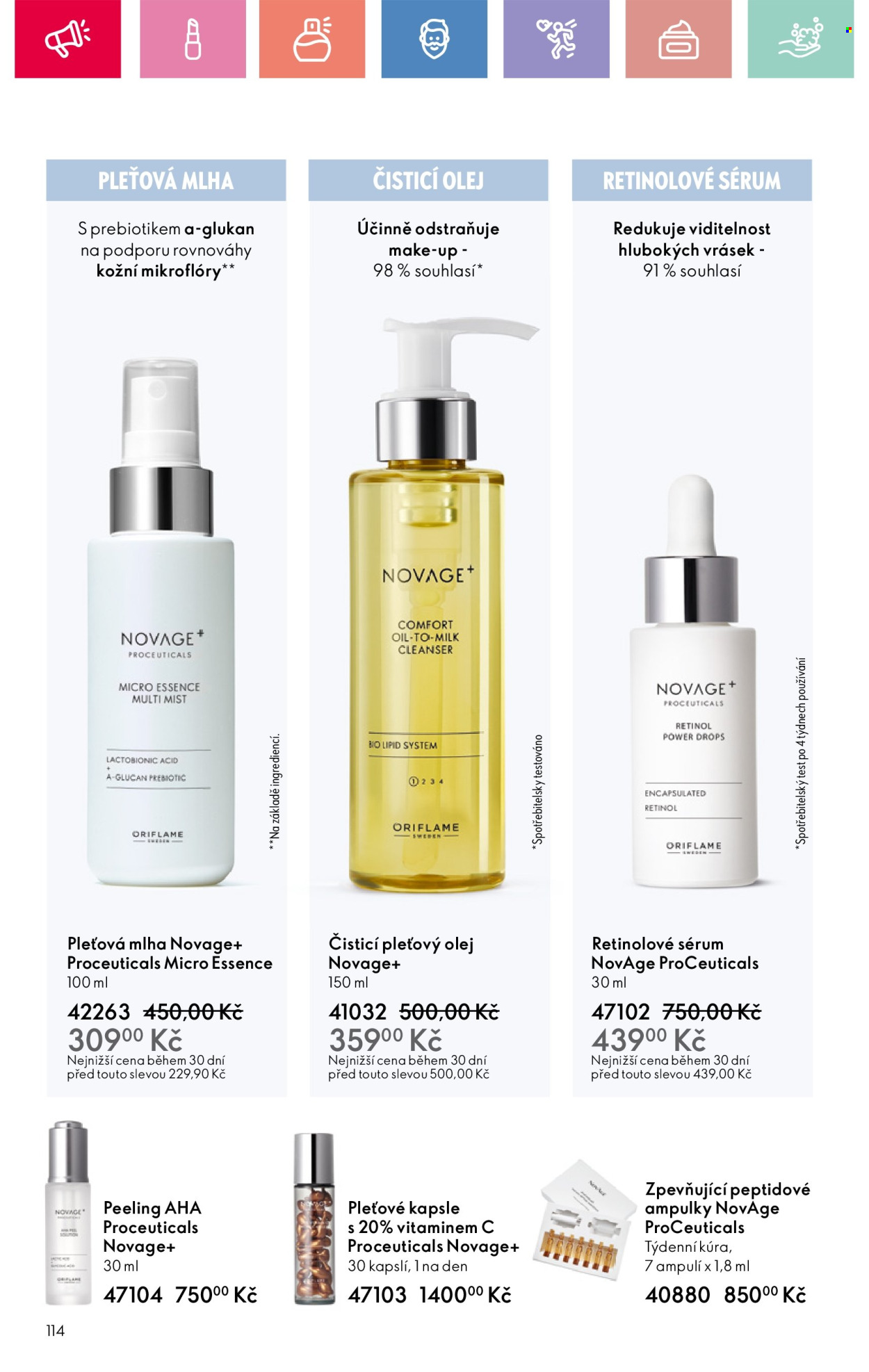 Leták ORIFLAME - 27.7.2025 - 16.8.2025. Strana 114