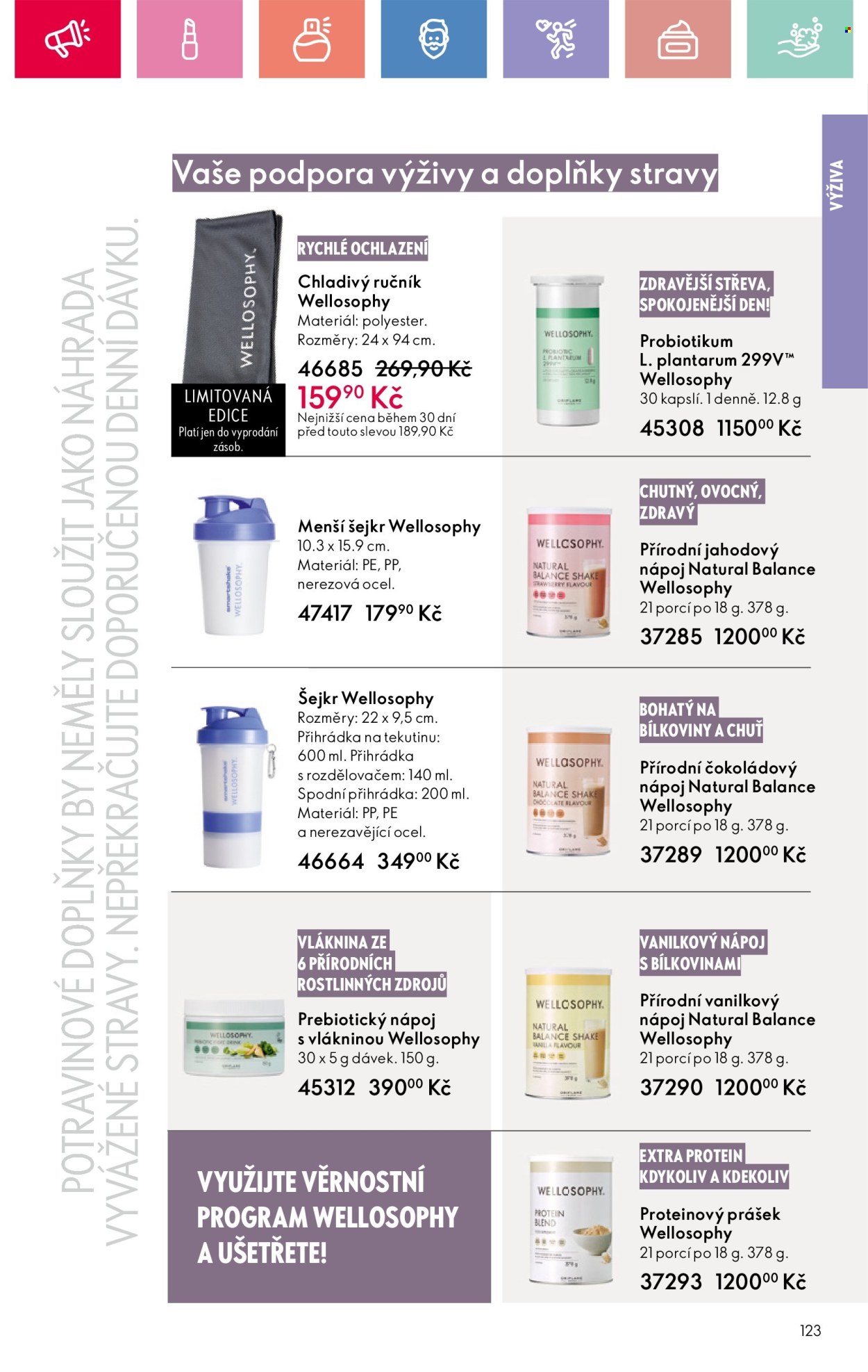Leták ORIFLAME - 27.7.2025 - 16.8.2025. Strana 123