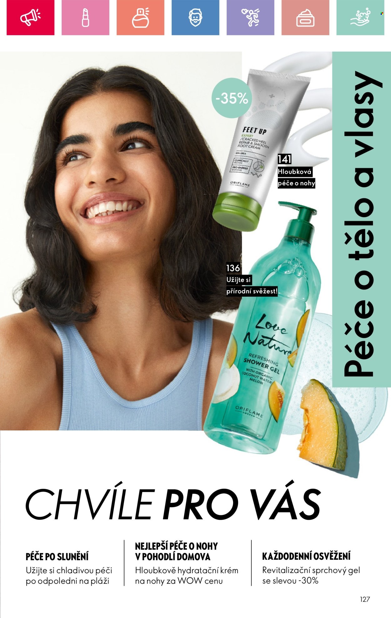 Leták ORIFLAME - 27.7.2025 - 16.8.2025. Strana 127