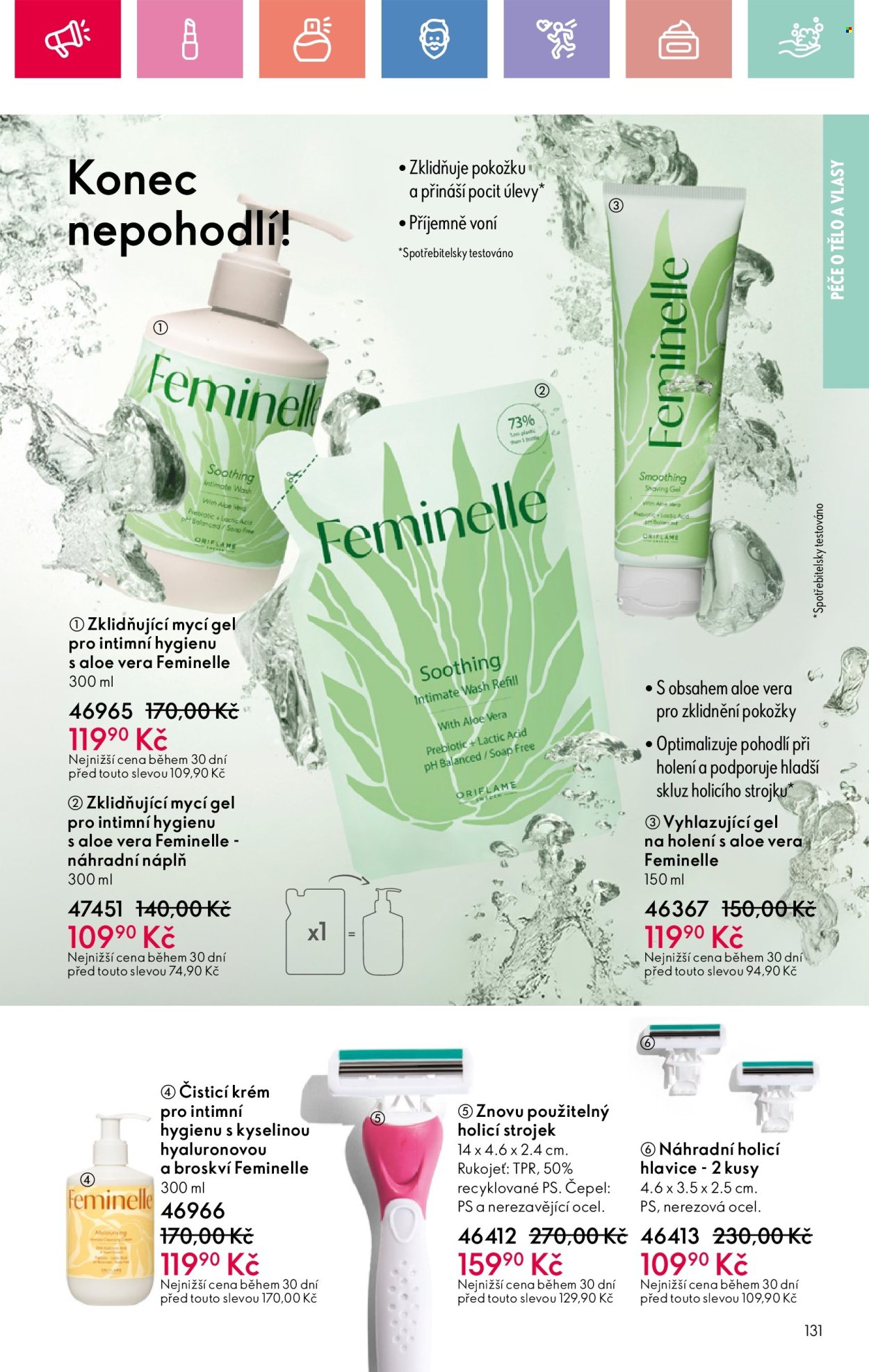 Leták ORIFLAME - 27.7.2025 - 16.8.2025. Strana 131