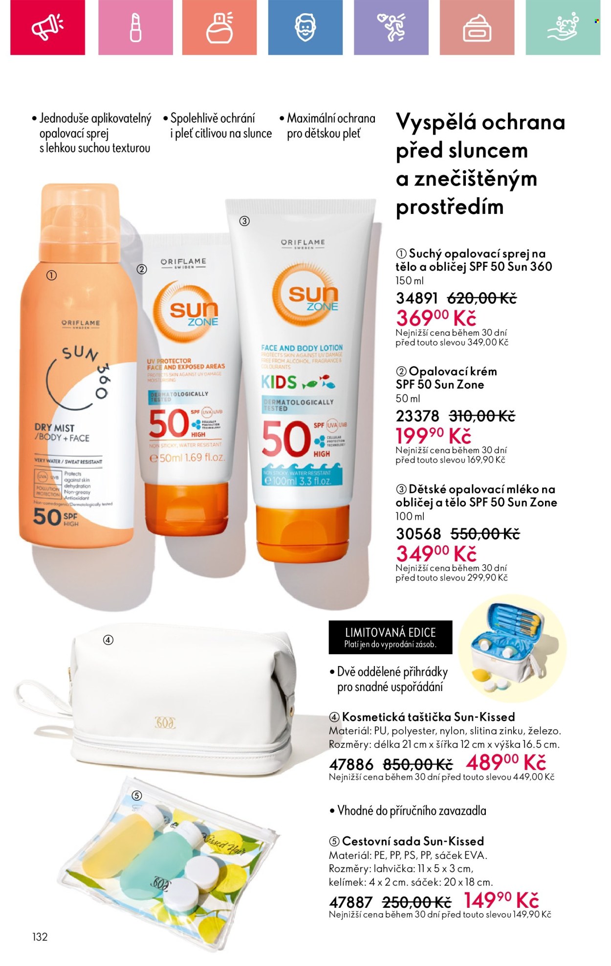 Leták ORIFLAME - 27.7.2025 - 16.8.2025. Strana 132